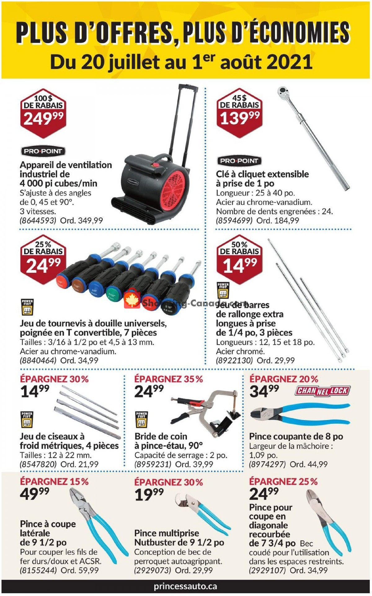Princess Auto flyer from Tuesday July 20, 2021 to Sunday August 1, 2021 - page 77
