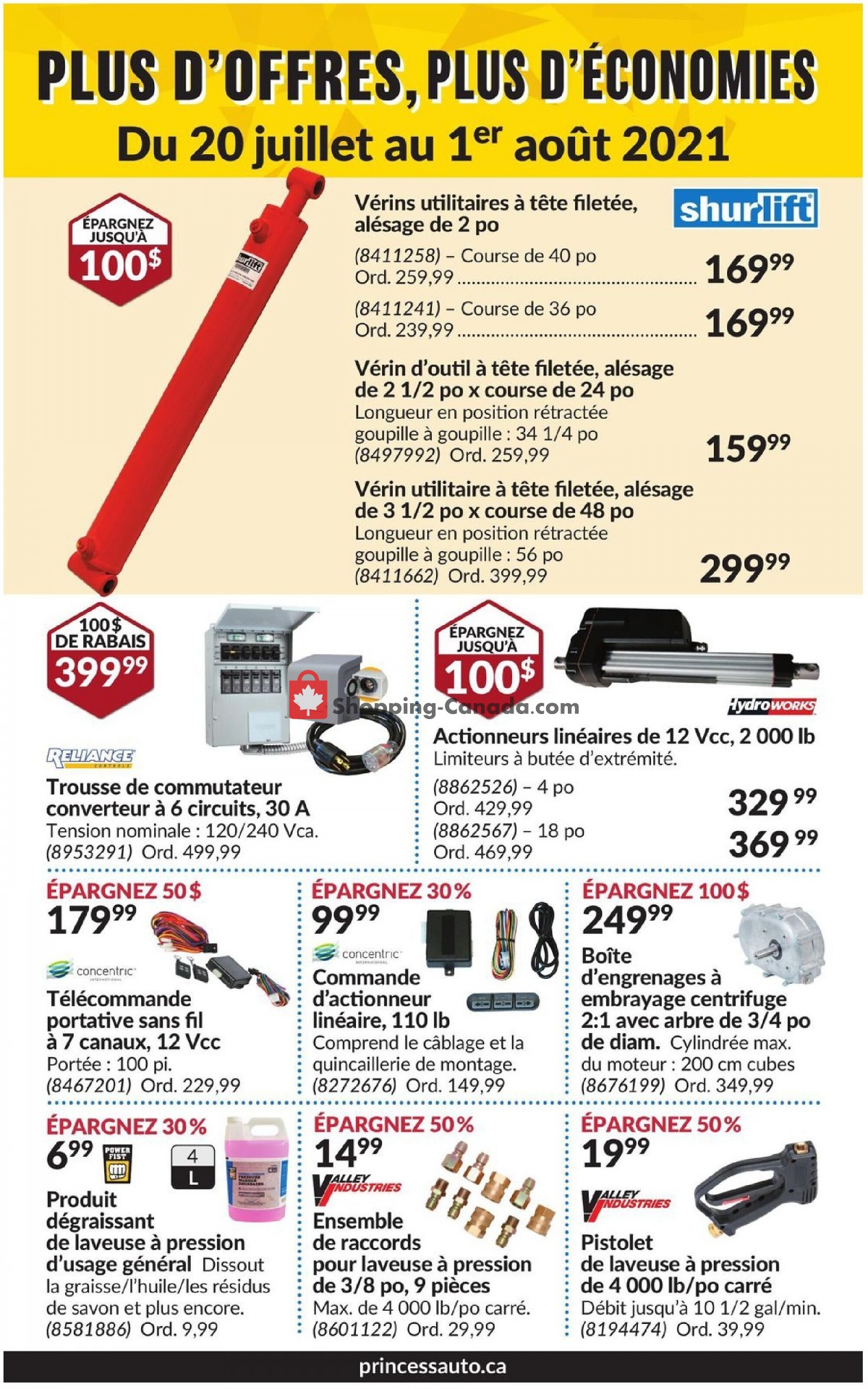 Princess Auto flyer from Tuesday July 20, 2021 to Sunday August 1, 2021 - page 82