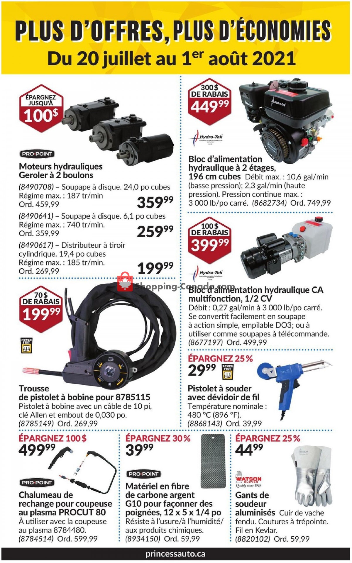 Princess Auto flyer from Tuesday July 20, 2021 to Sunday August 1, 2021 - page 83