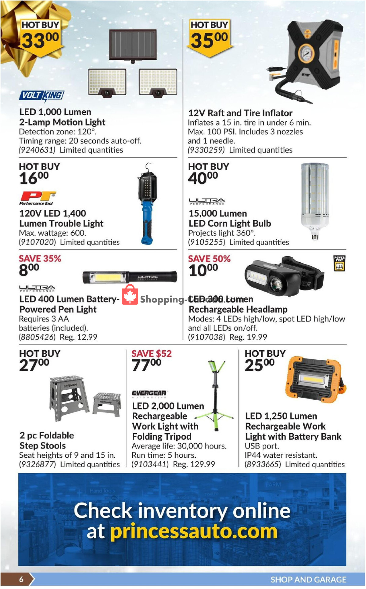 Princess Auto flyer from Tuesday December 17, 2024 to Sunday December 29, 2024 - page 11