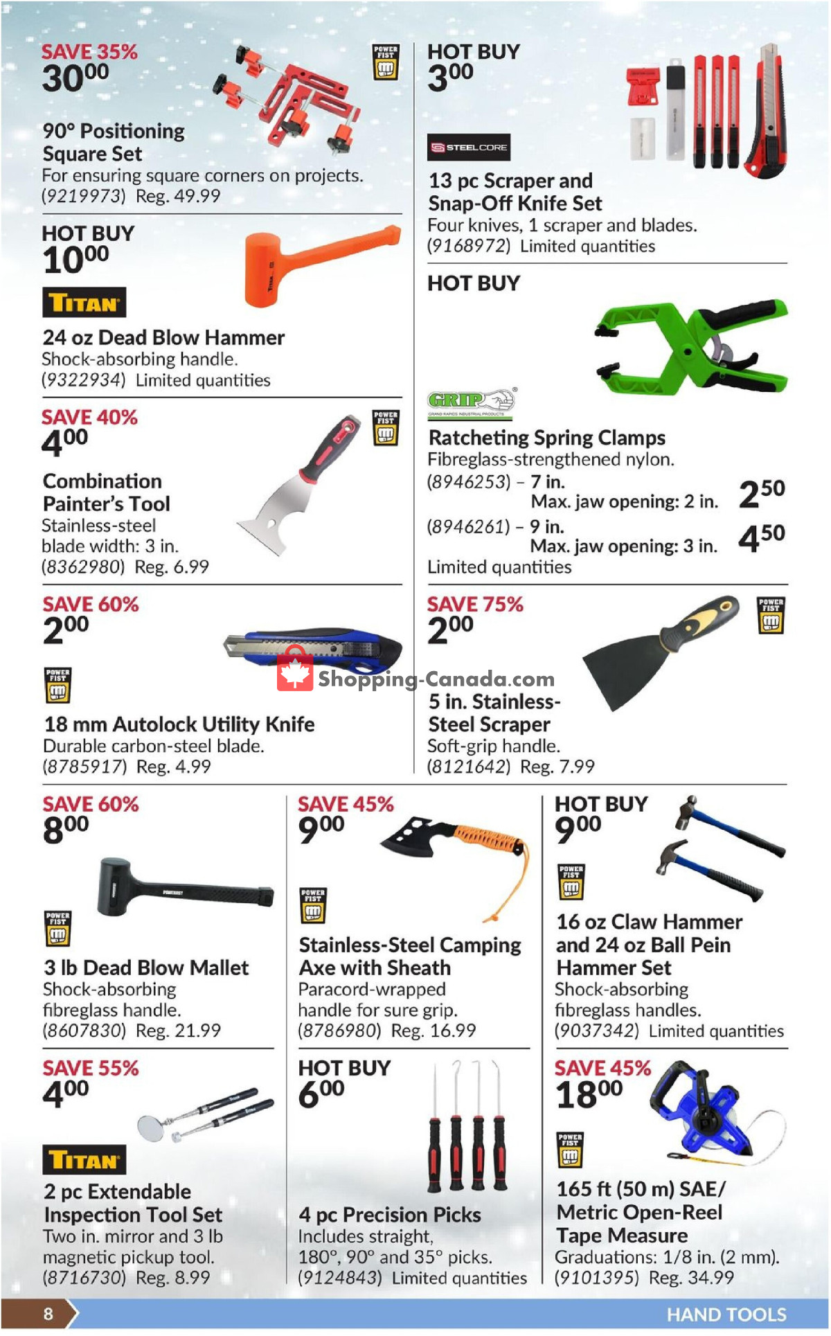 Princess Auto flyer from Tuesday December 17, 2024 to Sunday December 29, 2024 - page 13