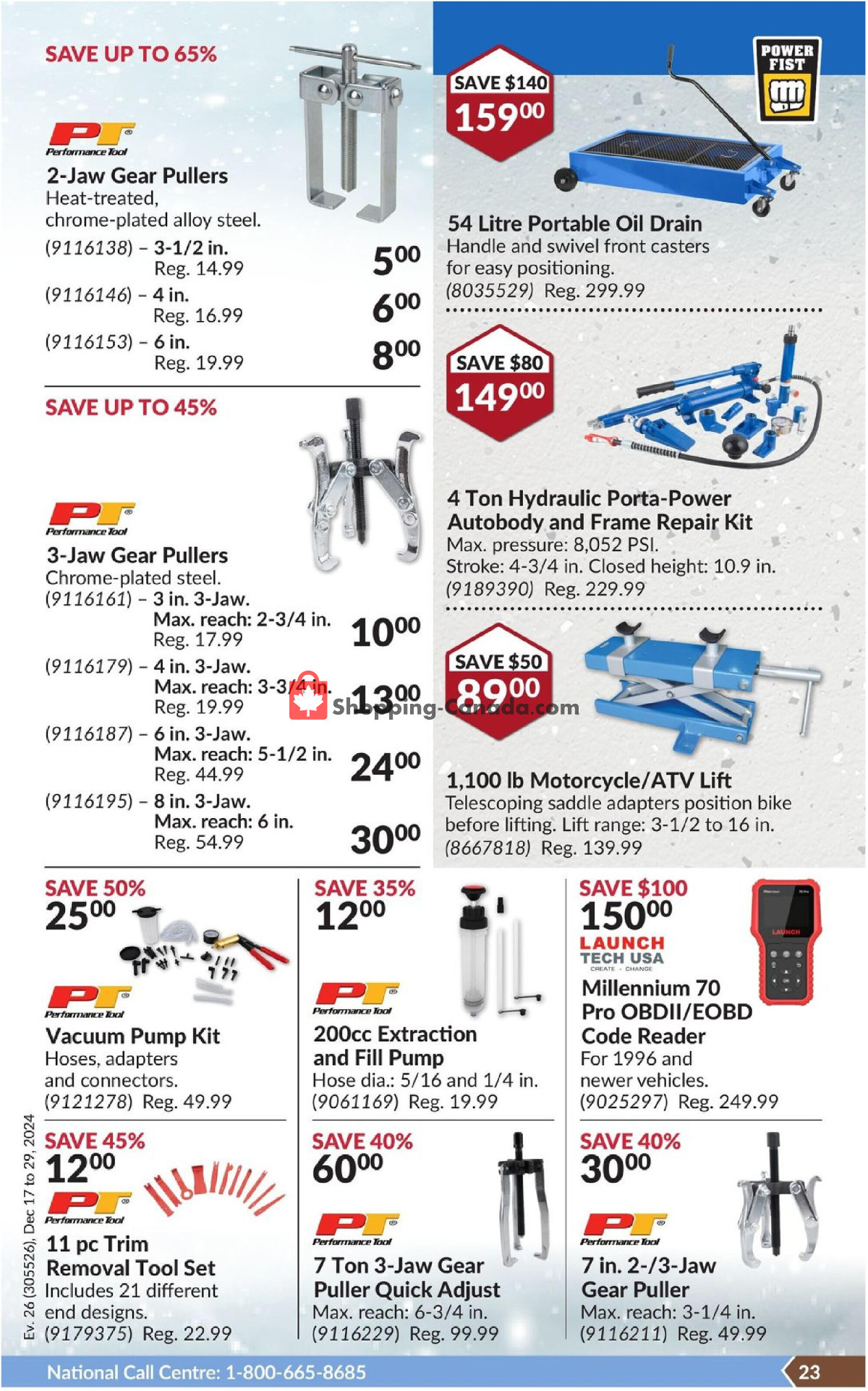 Princess Auto flyer from Tuesday December 17, 2024 to Sunday December 29, 2024 - page 28