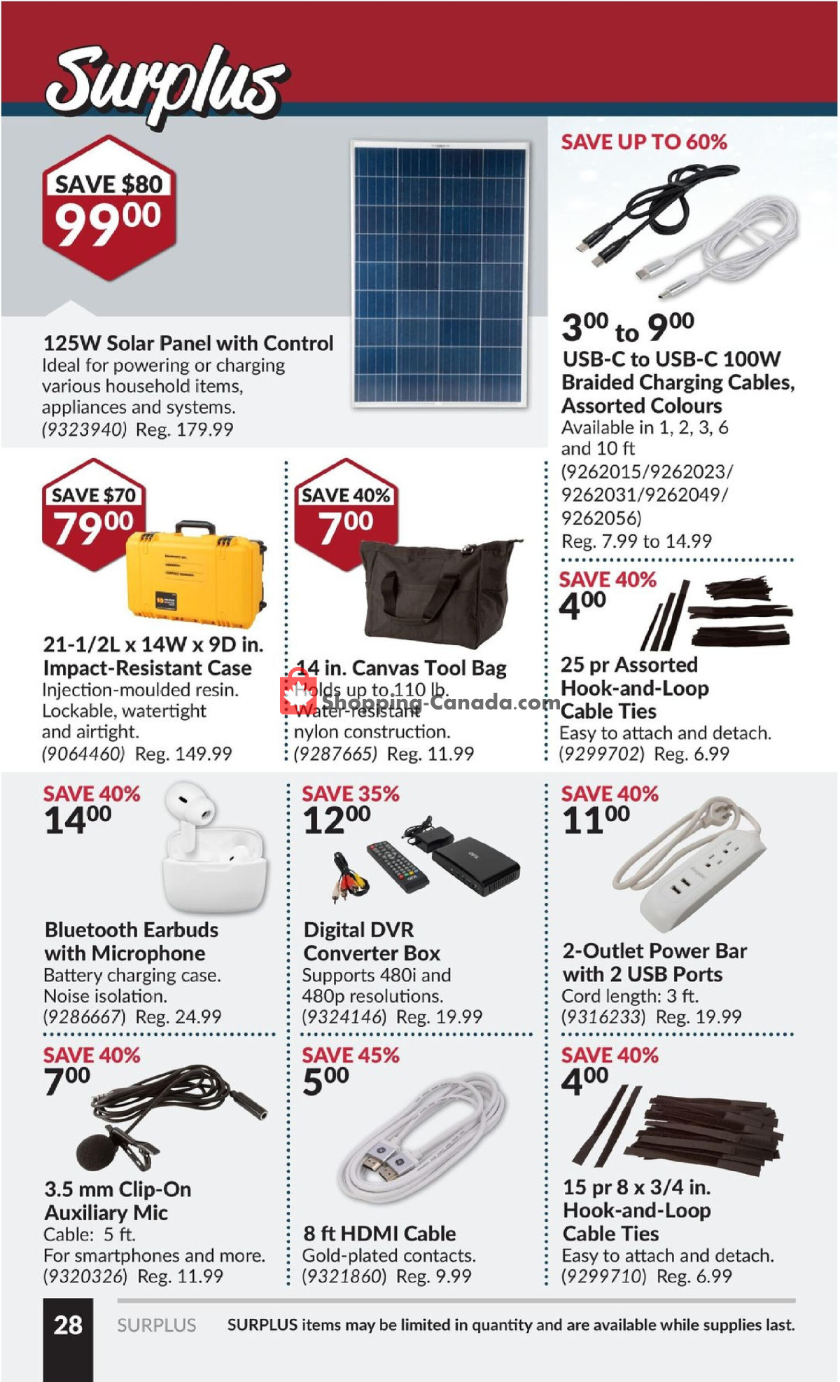 Princess Auto flyer from Tuesday December 17, 2024 to Sunday December 29, 2024 - page 33