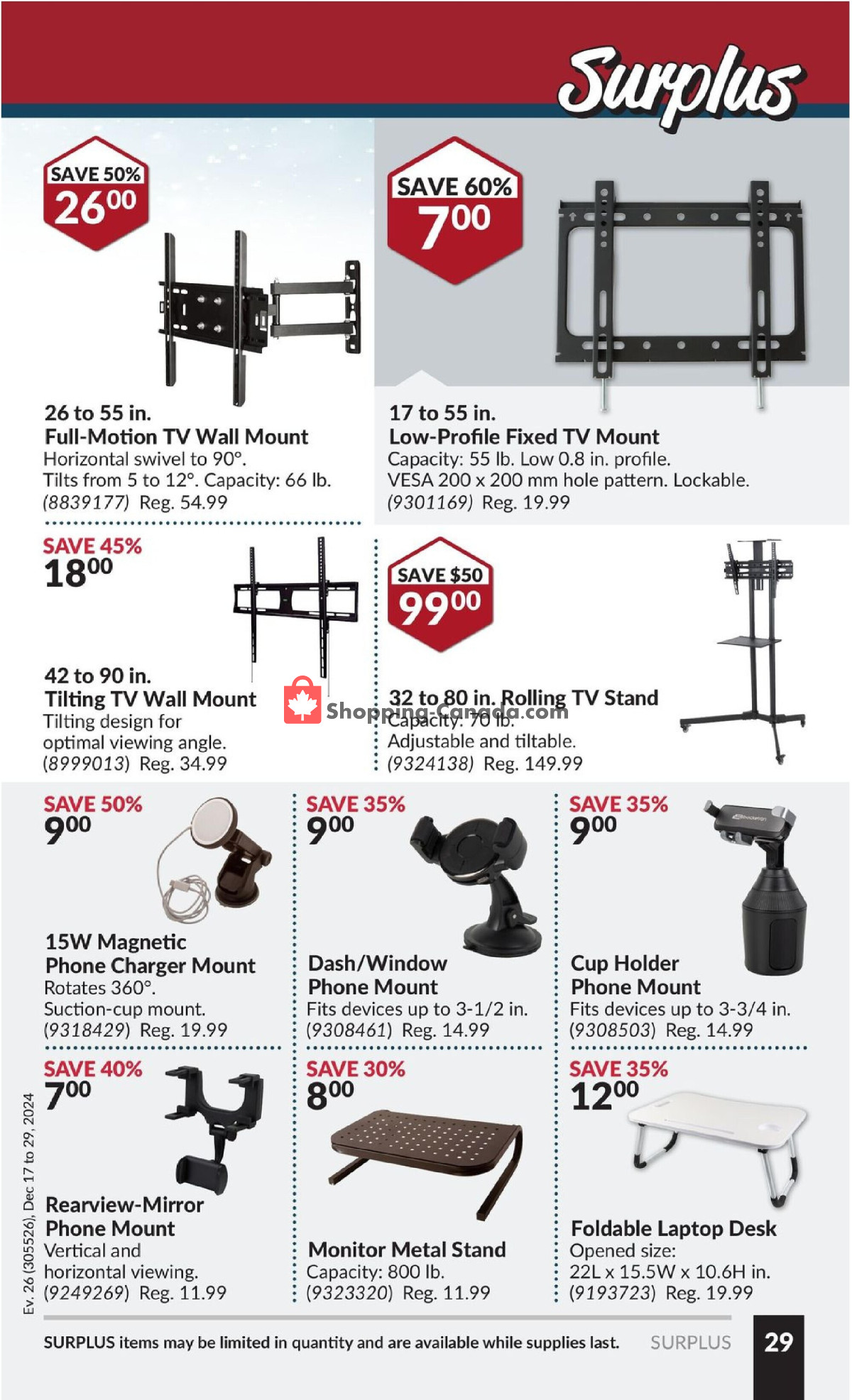 Princess Auto flyer from Tuesday December 17, 2024 to Sunday December 29, 2024 - page 34