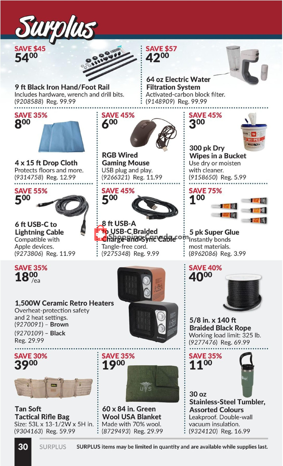 Princess Auto flyer from Tuesday December 17, 2024 to Sunday December 29, 2024 - page 35