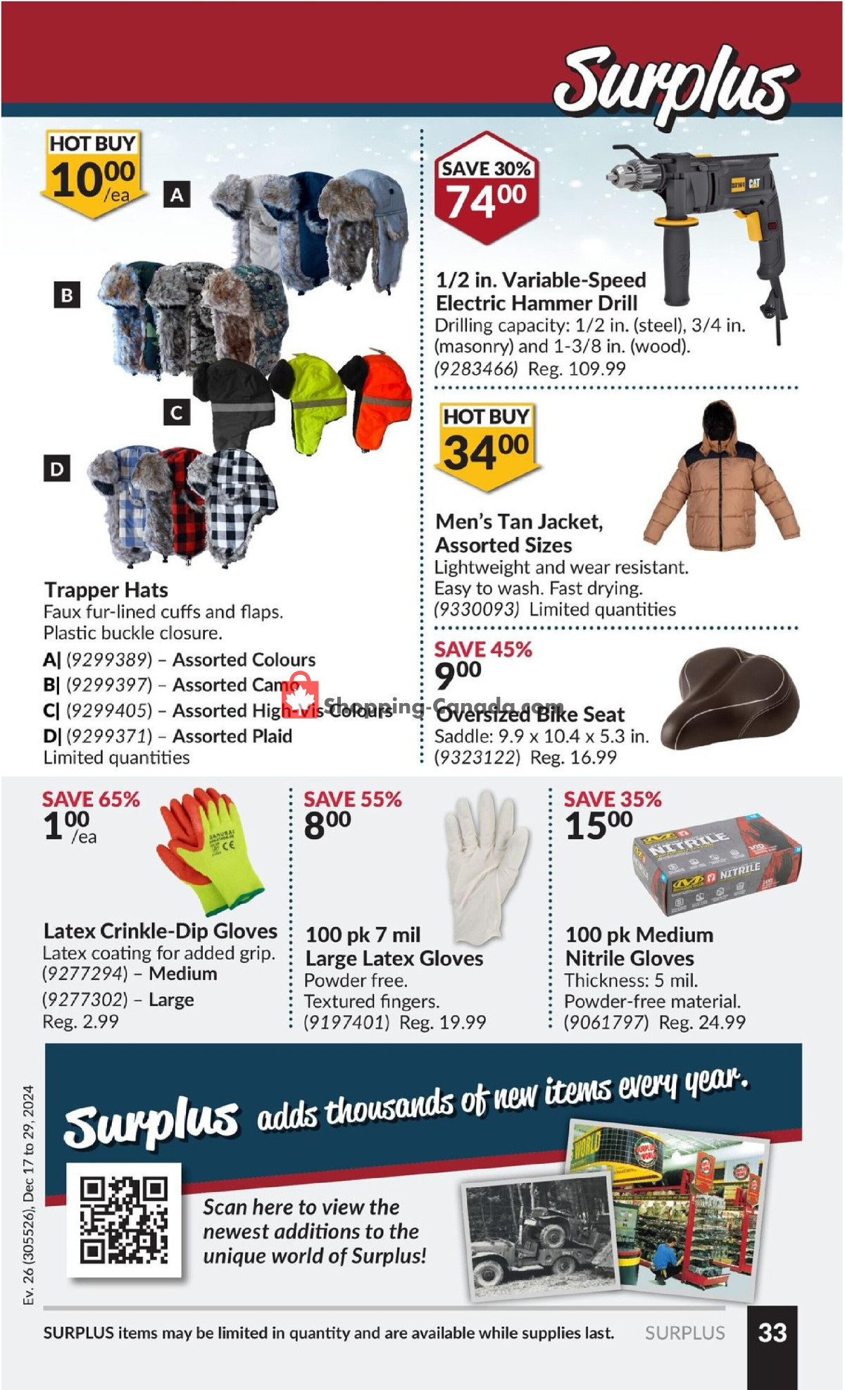 Princess Auto flyer from Tuesday December 17, 2024 to Sunday December 29, 2024 - page 38