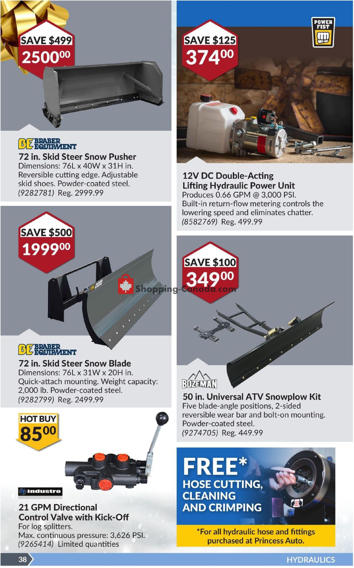 Princess Auto flyer from Tuesday December 17, 2024 to Sunday December 29, 2024 - page 43