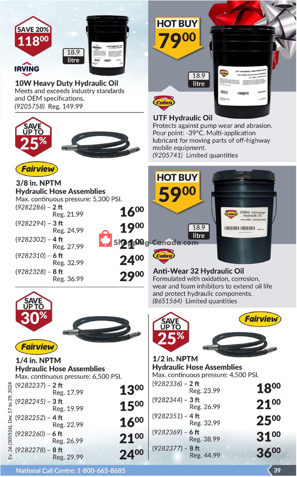 Princess Auto flyer from Tuesday December 17, 2024 to Sunday December 29, 2024 - page 44