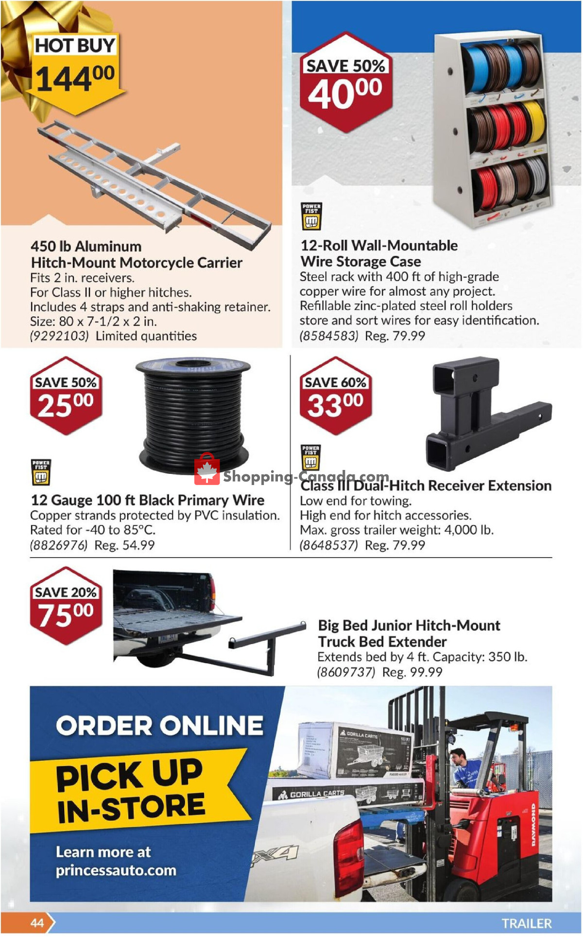 Princess Auto flyer from Tuesday December 17, 2024 to Sunday December 29, 2024 - page 49