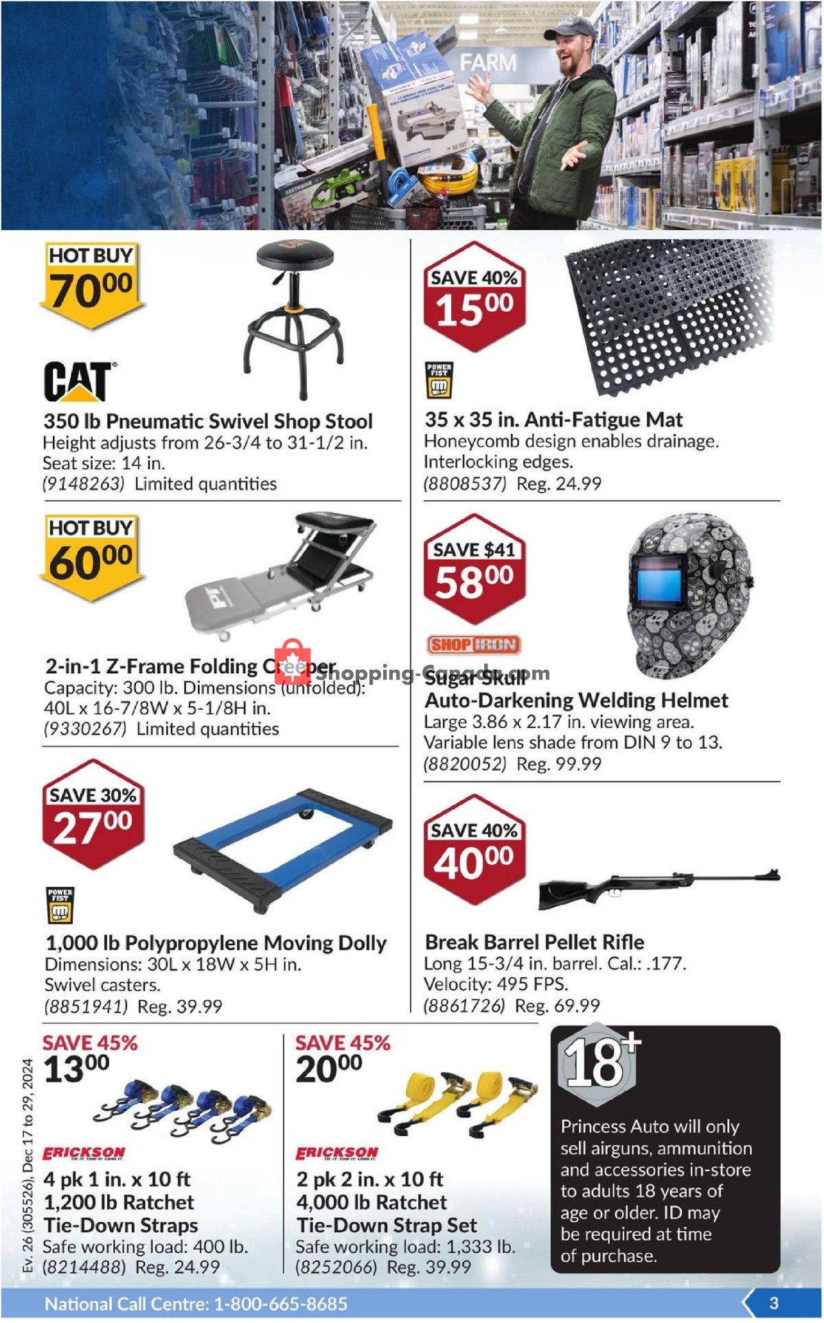 Princess Auto flyer from Tuesday December 17, 2024 to Sunday December 29, 2024 - page 8