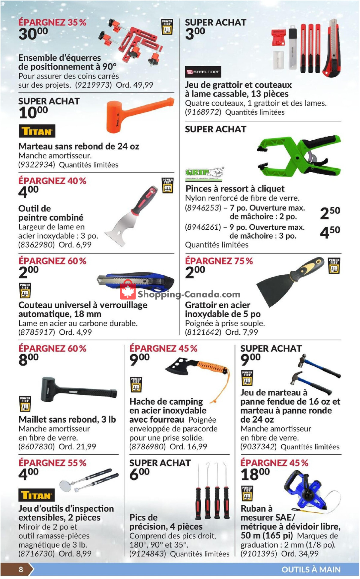 Princess Auto flyer from Tuesday December 17, 2024 to Sunday December 29, 2024 - page 11