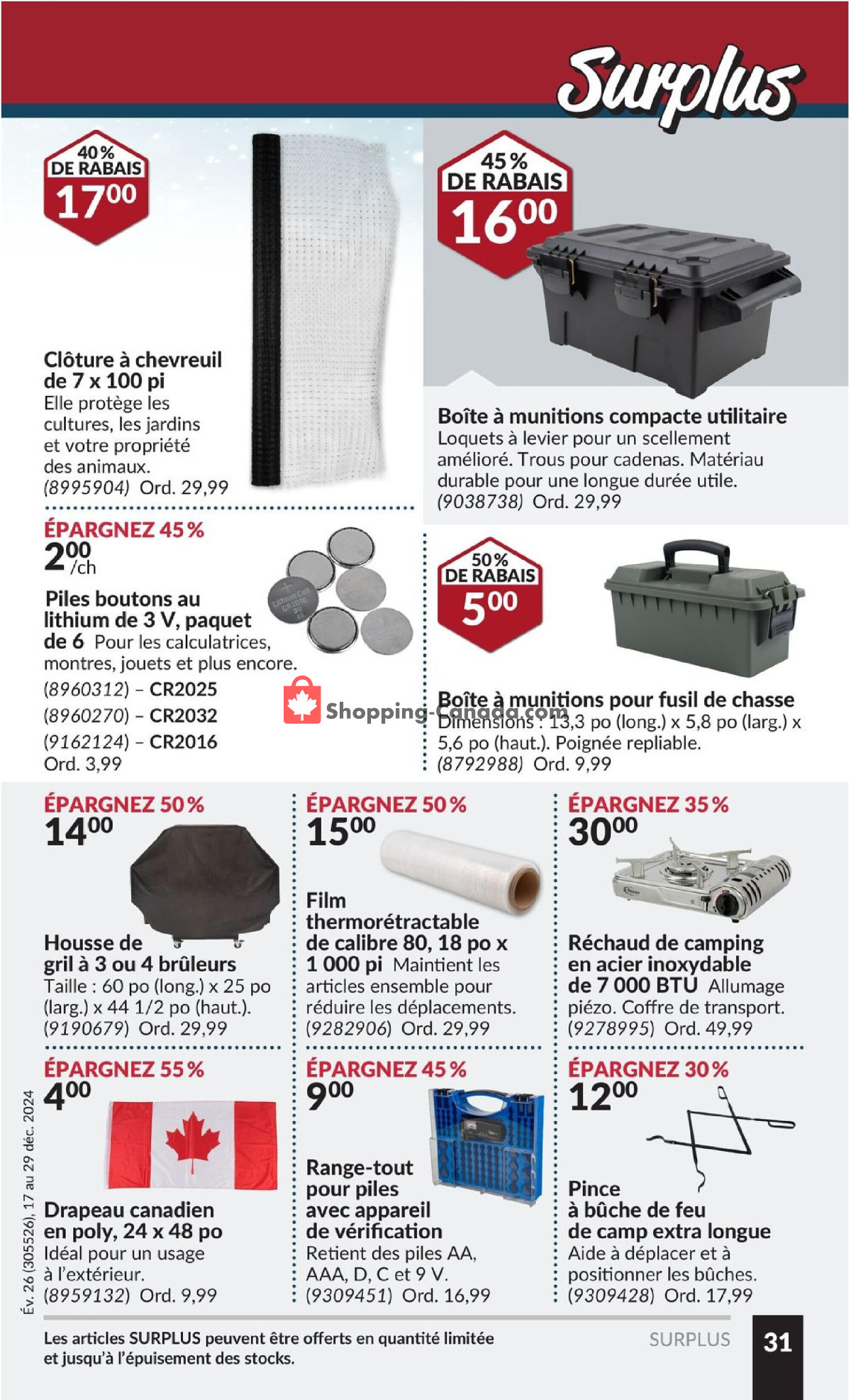 Princess Auto flyer from Tuesday December 17, 2024 to Sunday December 29, 2024 - page 34