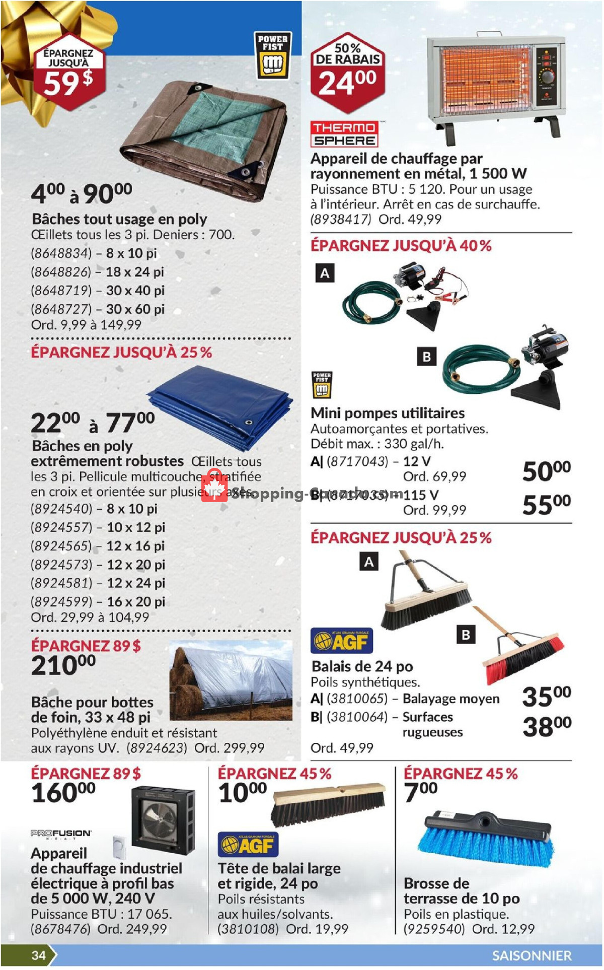 Princess Auto flyer from Tuesday December 17, 2024 to Sunday December 29, 2024 - page 37