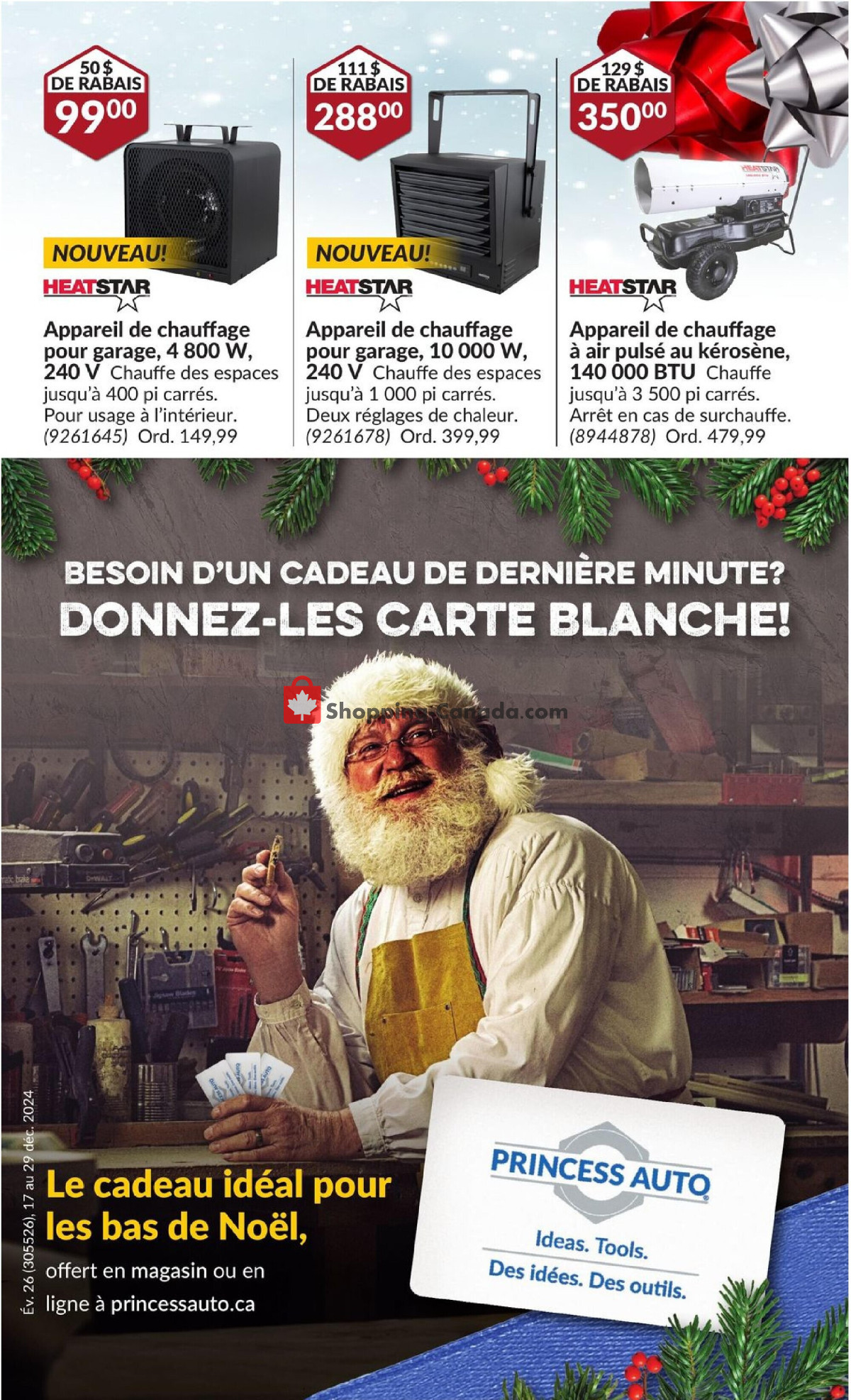 Princess Auto flyer from Tuesday December 17, 2024 to Sunday December 29, 2024 - page 38