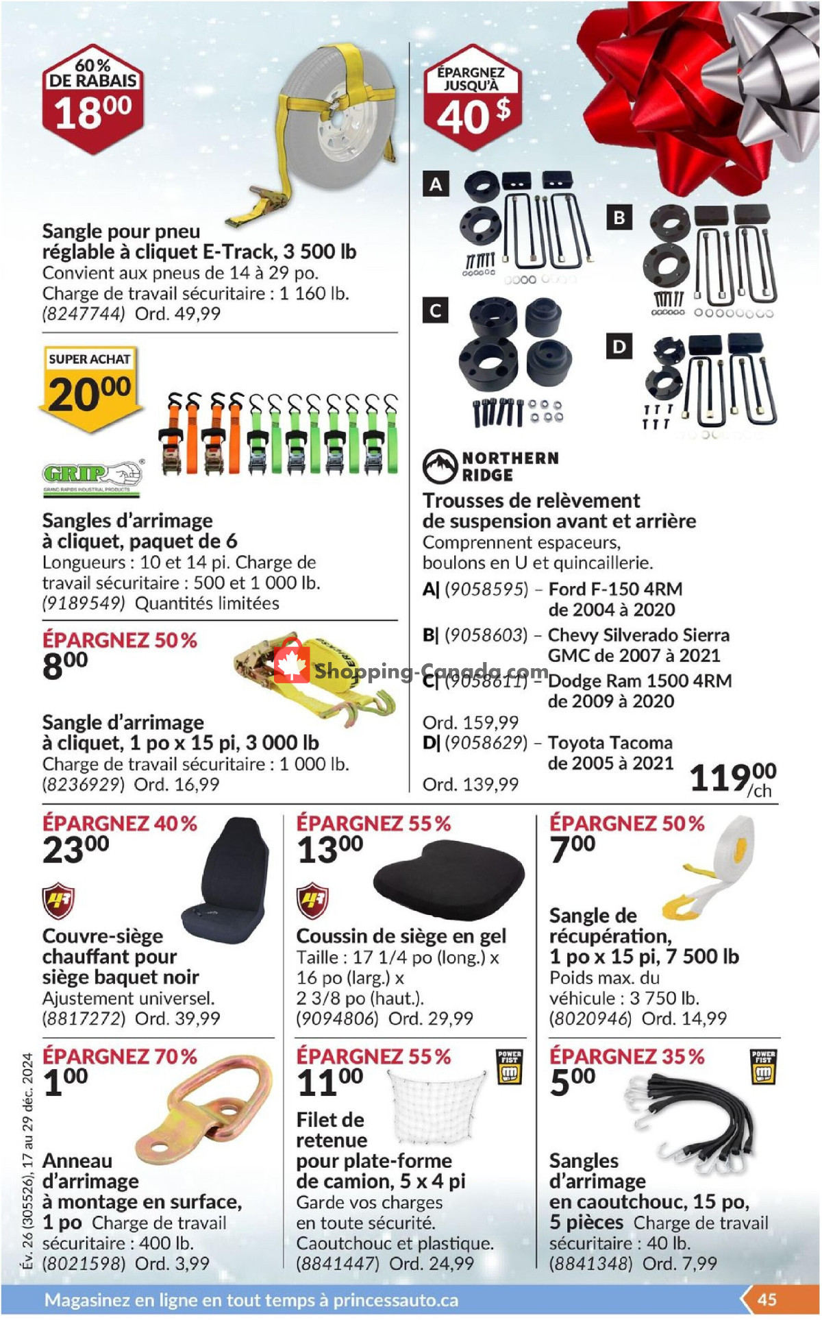 Princess Auto flyer from Tuesday December 17, 2024 to Sunday December 29, 2024 - page 48