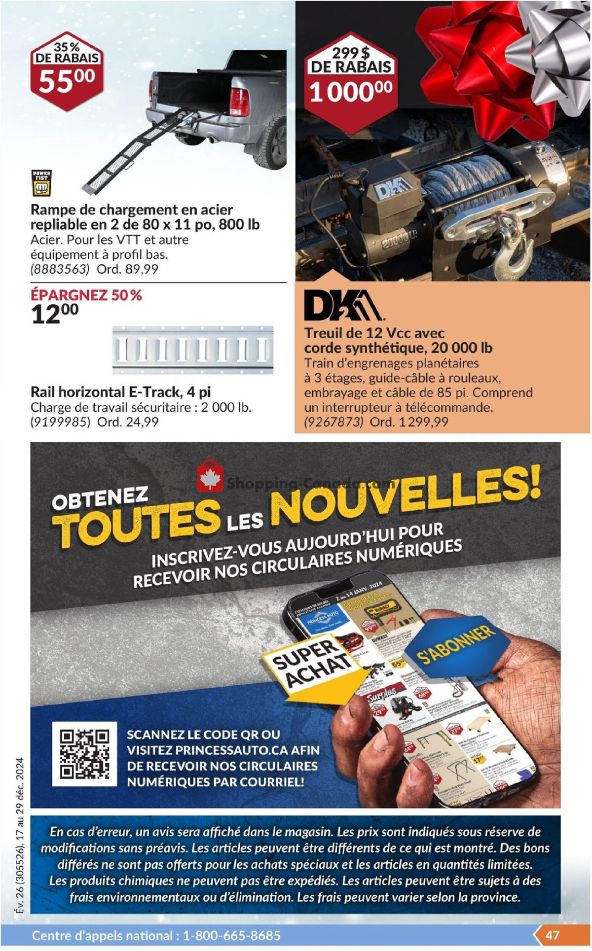 Princess Auto flyer from Tuesday December 17, 2024 to Sunday December 29, 2024 - page 50