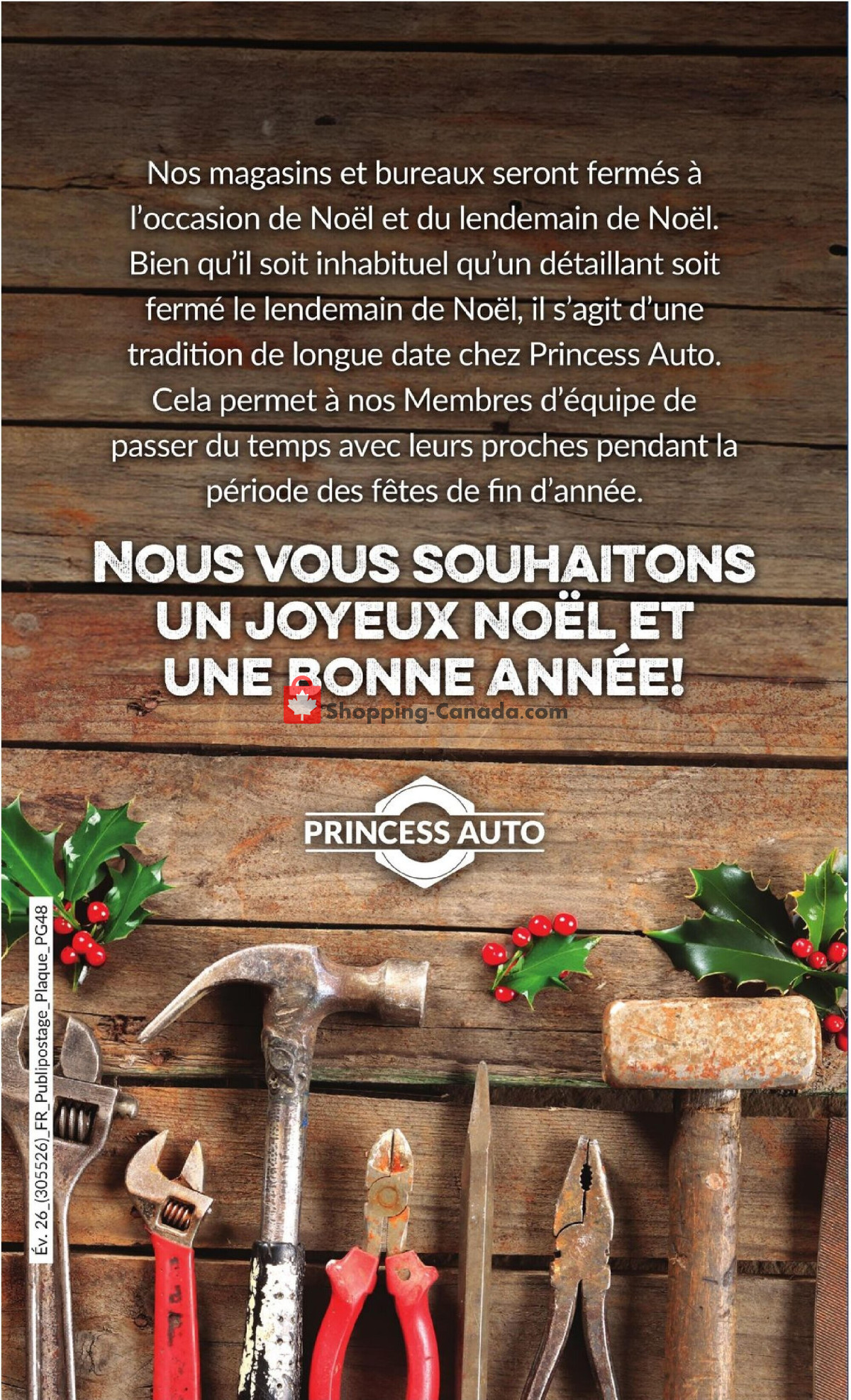 Princess Auto flyer from Tuesday December 17, 2024 to Sunday December 29, 2024 - page 51