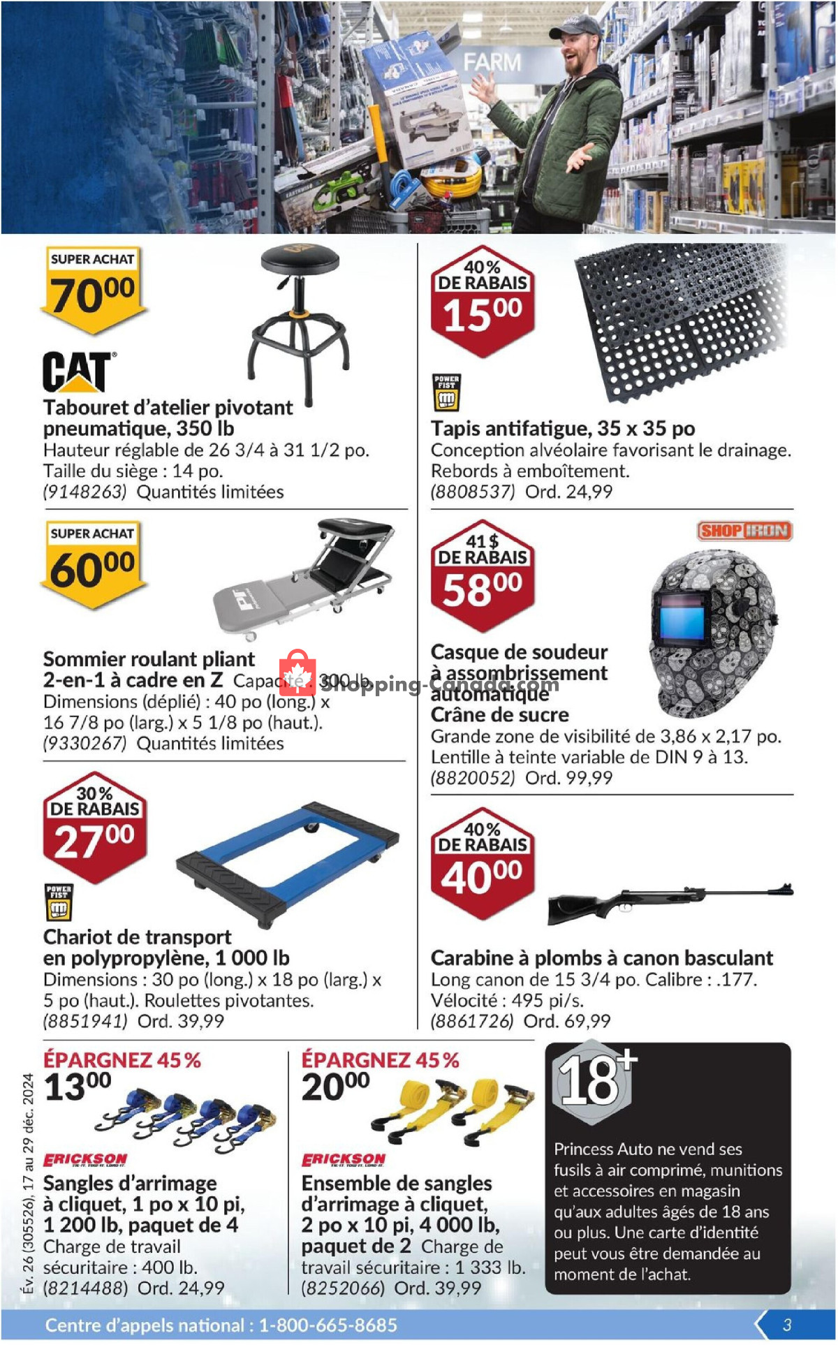 Princess Auto flyer from Tuesday December 17, 2024 to Sunday December 29, 2024 - page 6