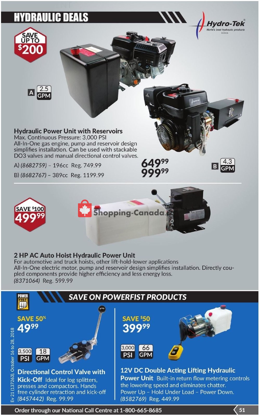 Princess Auto flyer from Tuesday October 16, 2018 to Sunday October 28, 2018 - page 54
