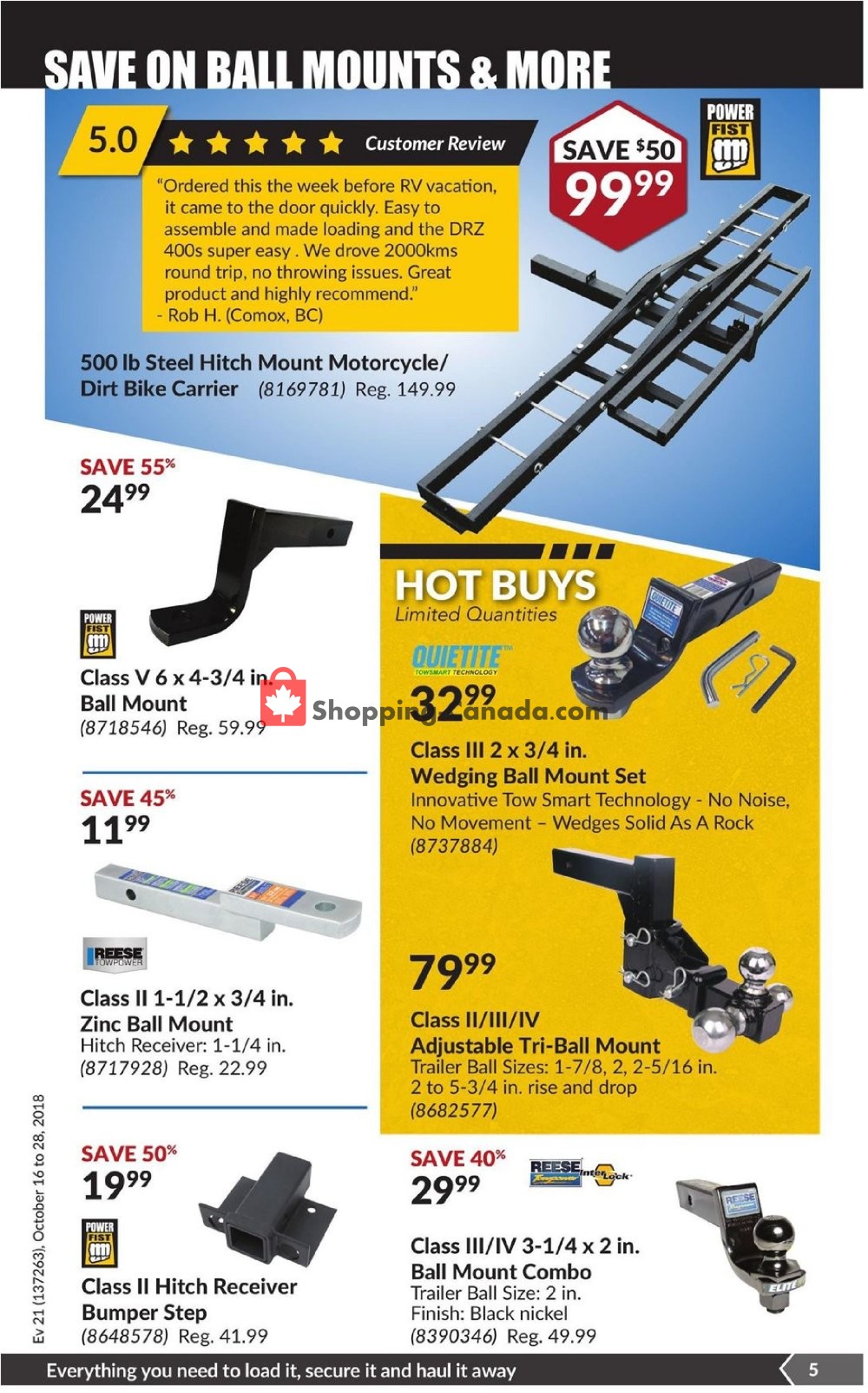 Princess Auto flyer from Tuesday October 16, 2018 to Sunday October 28, 2018 - page 8