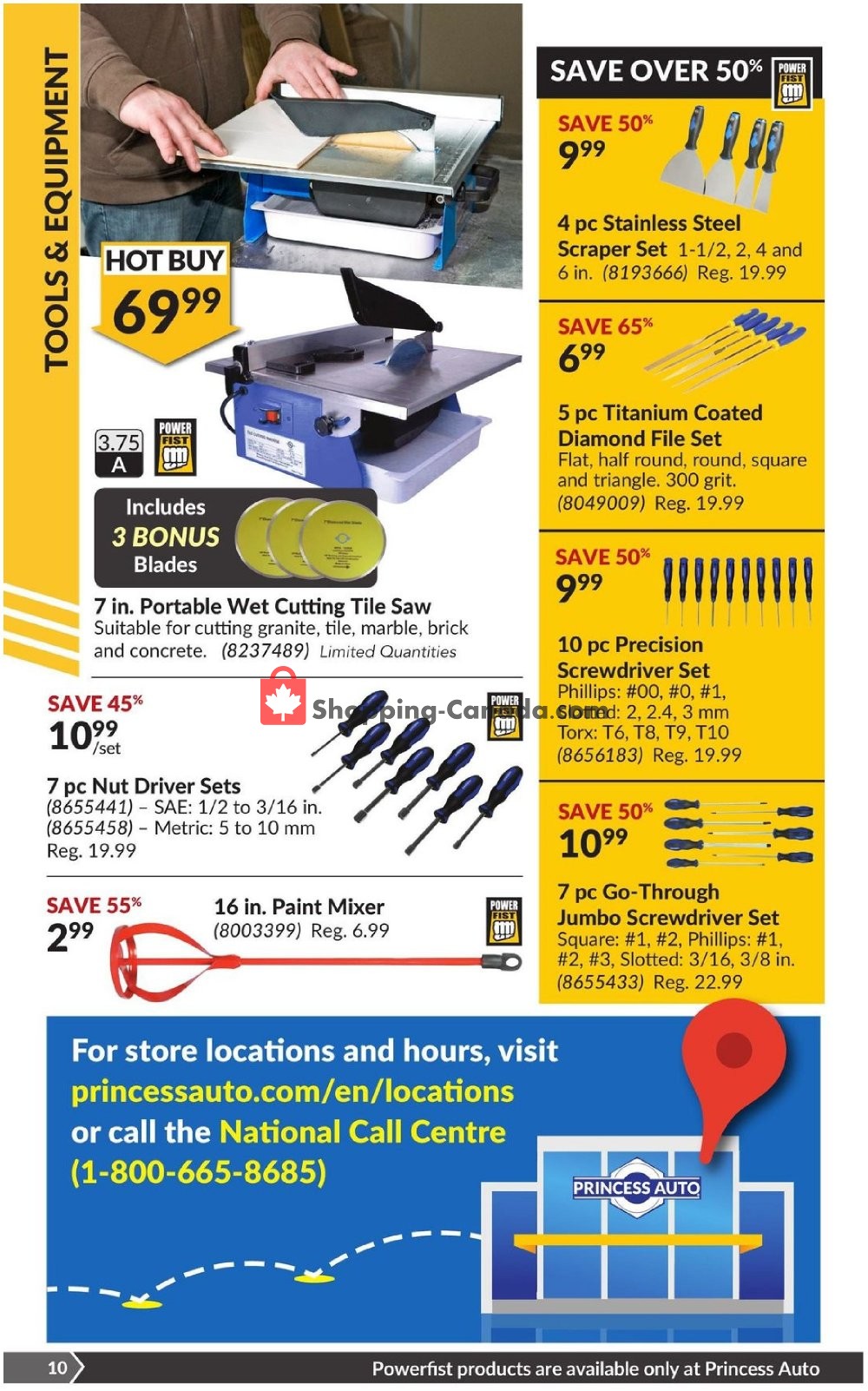 Princess Auto flyer from Tuesday October 30, 2018 to Sunday November 11, 2018 - page 11
