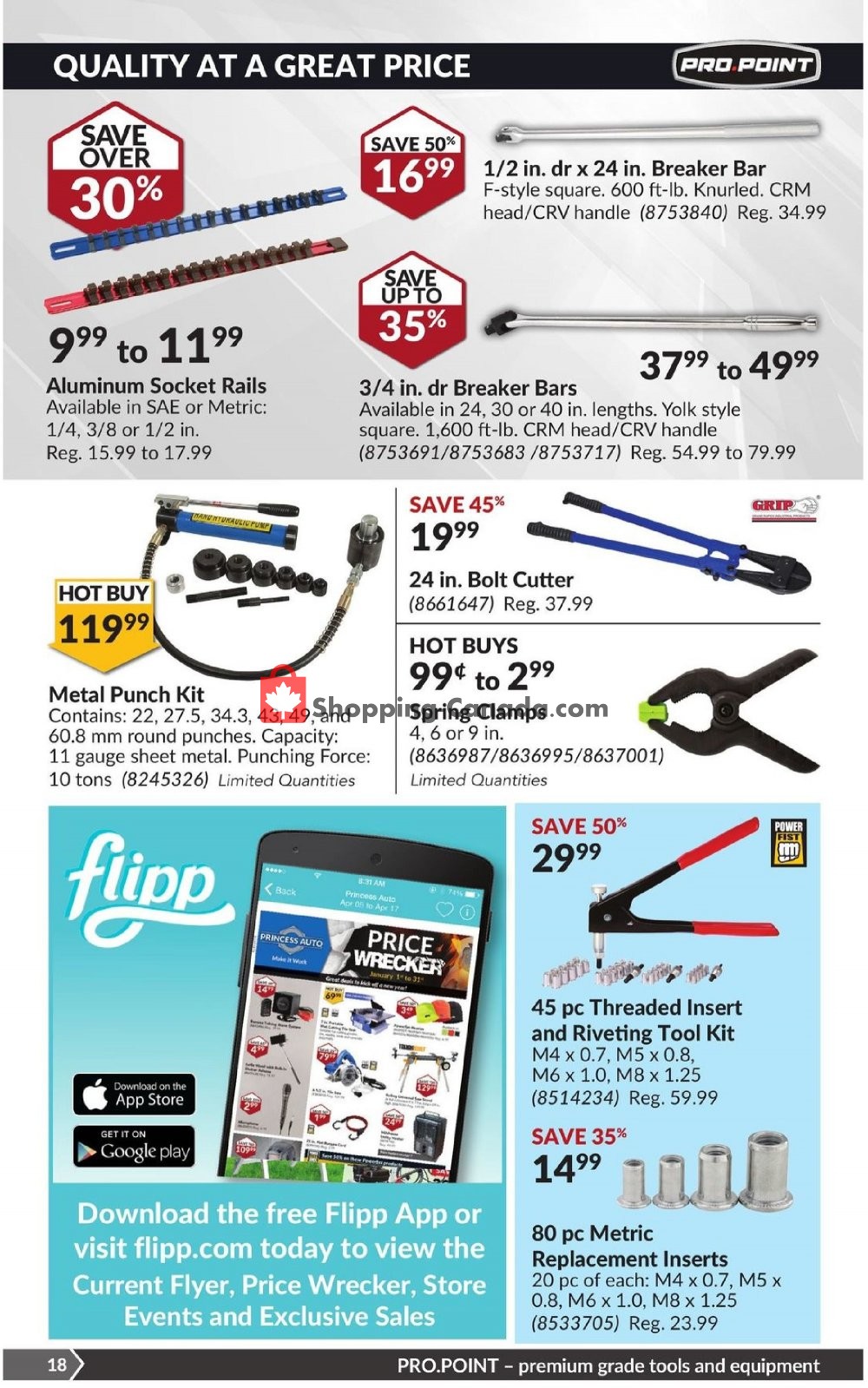 Princess Auto flyer from Tuesday October 30, 2018 to Sunday November 11, 2018 - page 19