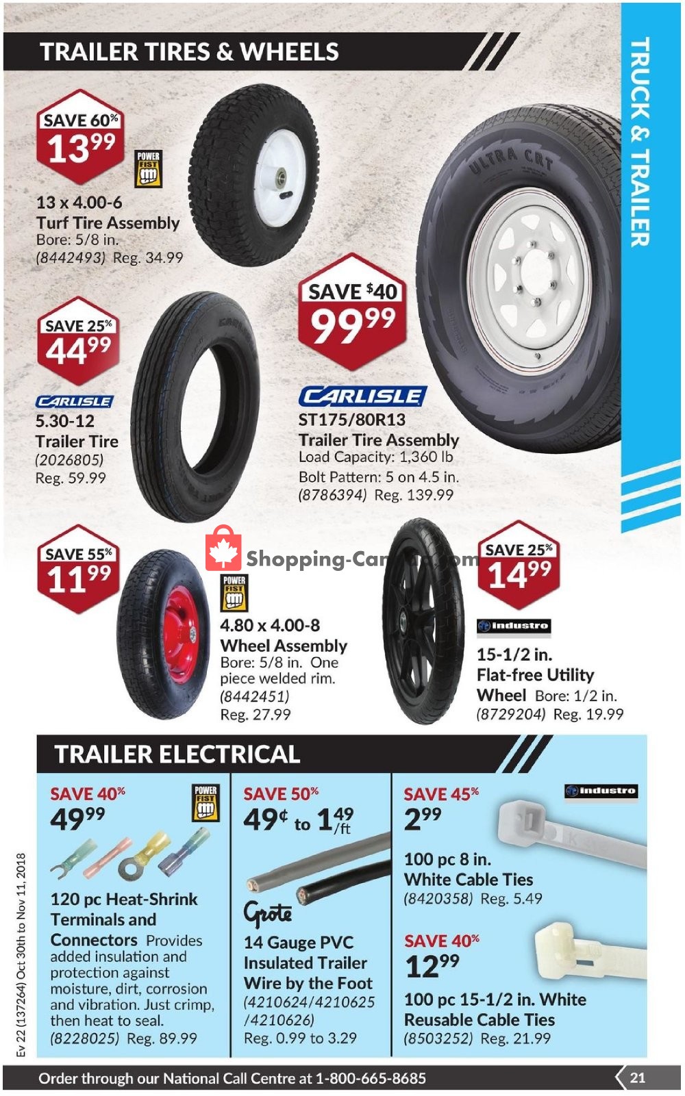 Princess Auto flyer from Tuesday October 30, 2018 to Sunday November 11, 2018 - page 22