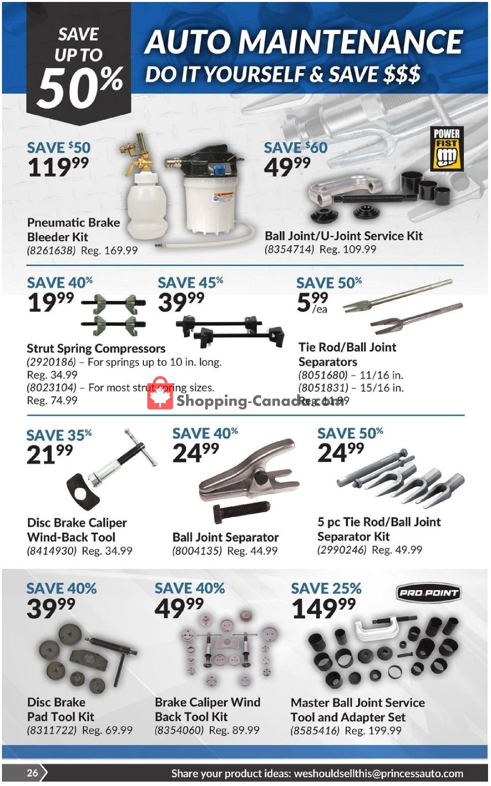 Princess Auto flyer from Tuesday October 30, 2018 to Sunday November 11, 2018 - page 27