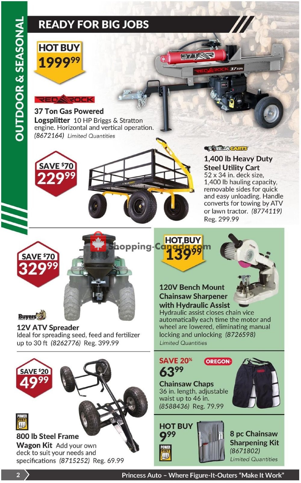 Princess Auto flyer from Tuesday October 30, 2018 to Sunday November 11, 2018 - page 3
