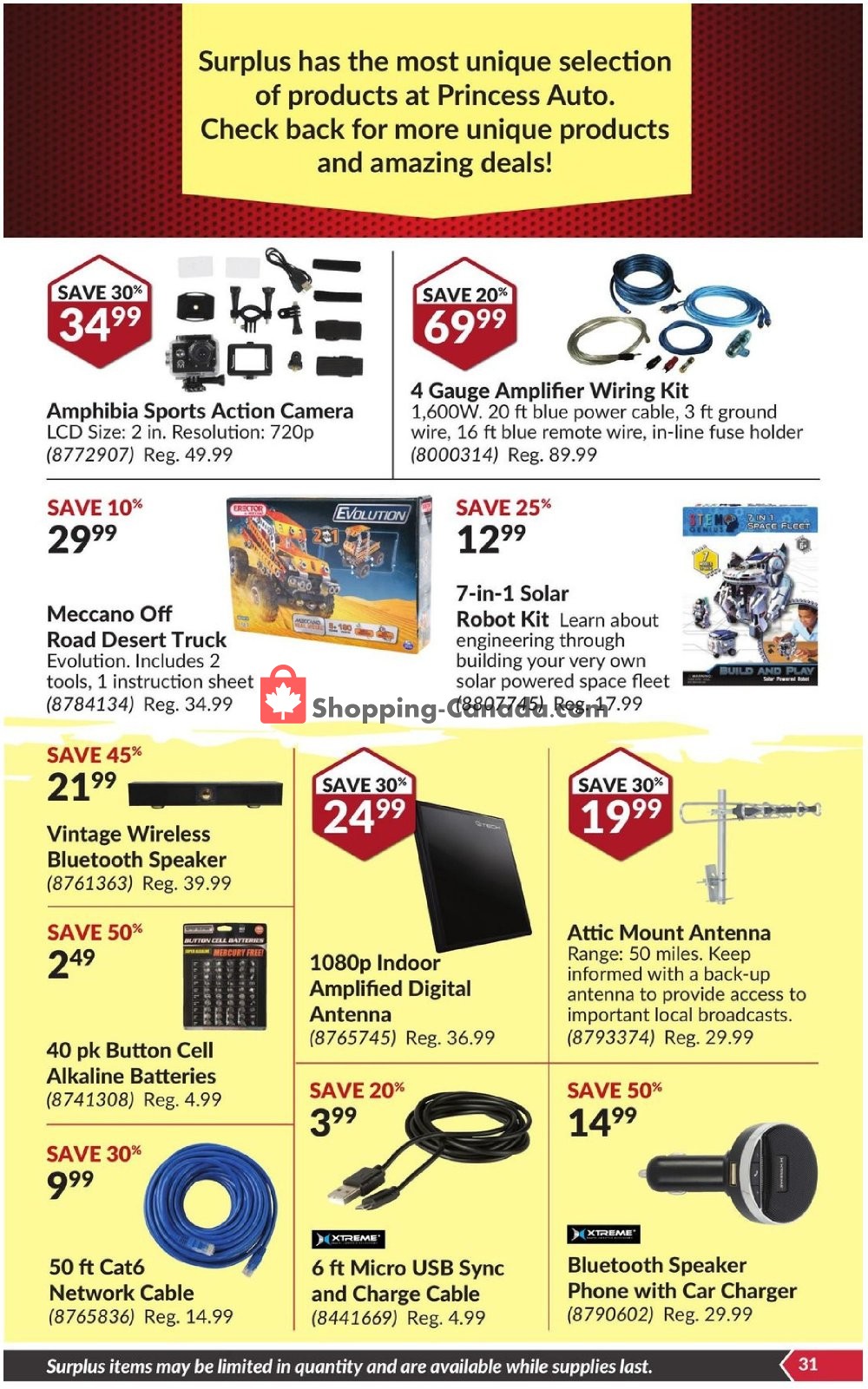 Princess Auto flyer from Tuesday October 30, 2018 to Sunday November 11, 2018 - page 32