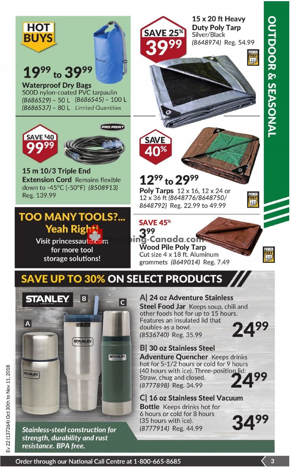 Princess Auto flyer from Tuesday October 30, 2018 to Sunday November 11, 2018 - page 4