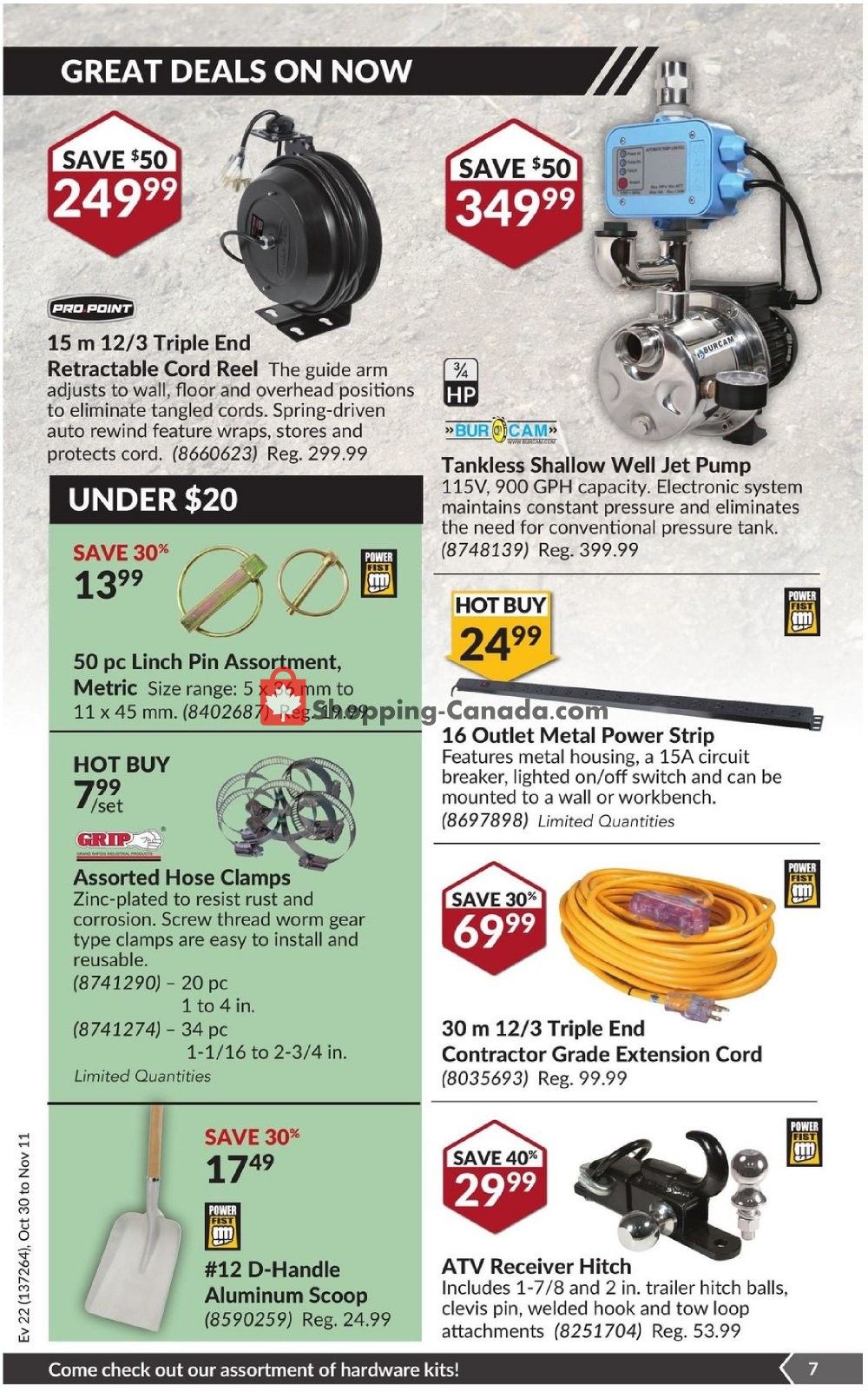 Princess Auto flyer from Tuesday October 30, 2018 to Sunday November 11, 2018 - page 8