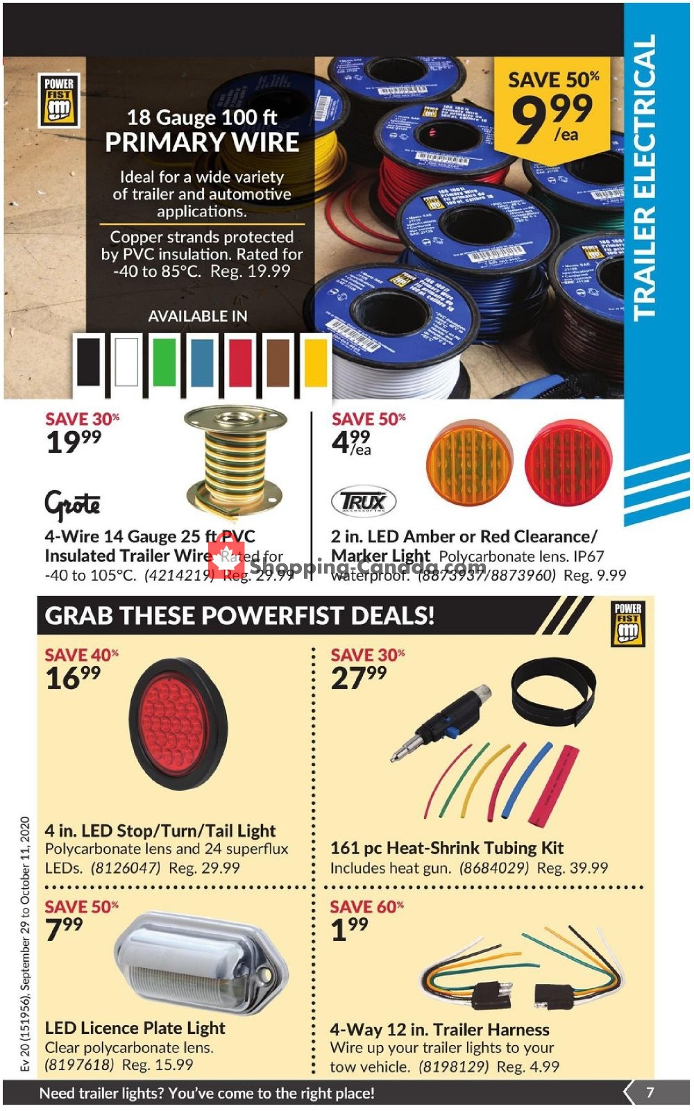 Princess Auto flyer from Tuesday September 29, 2020 to Wednesday November 11, 2020 - page 13