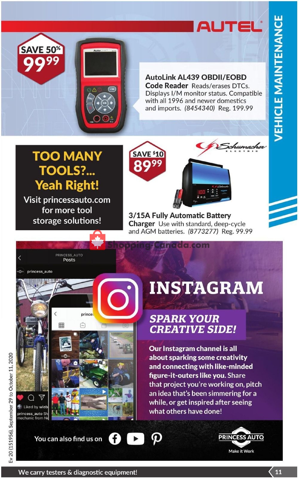 Princess Auto flyer from Tuesday September 29, 2020 to Wednesday November 11, 2020 - page 17
