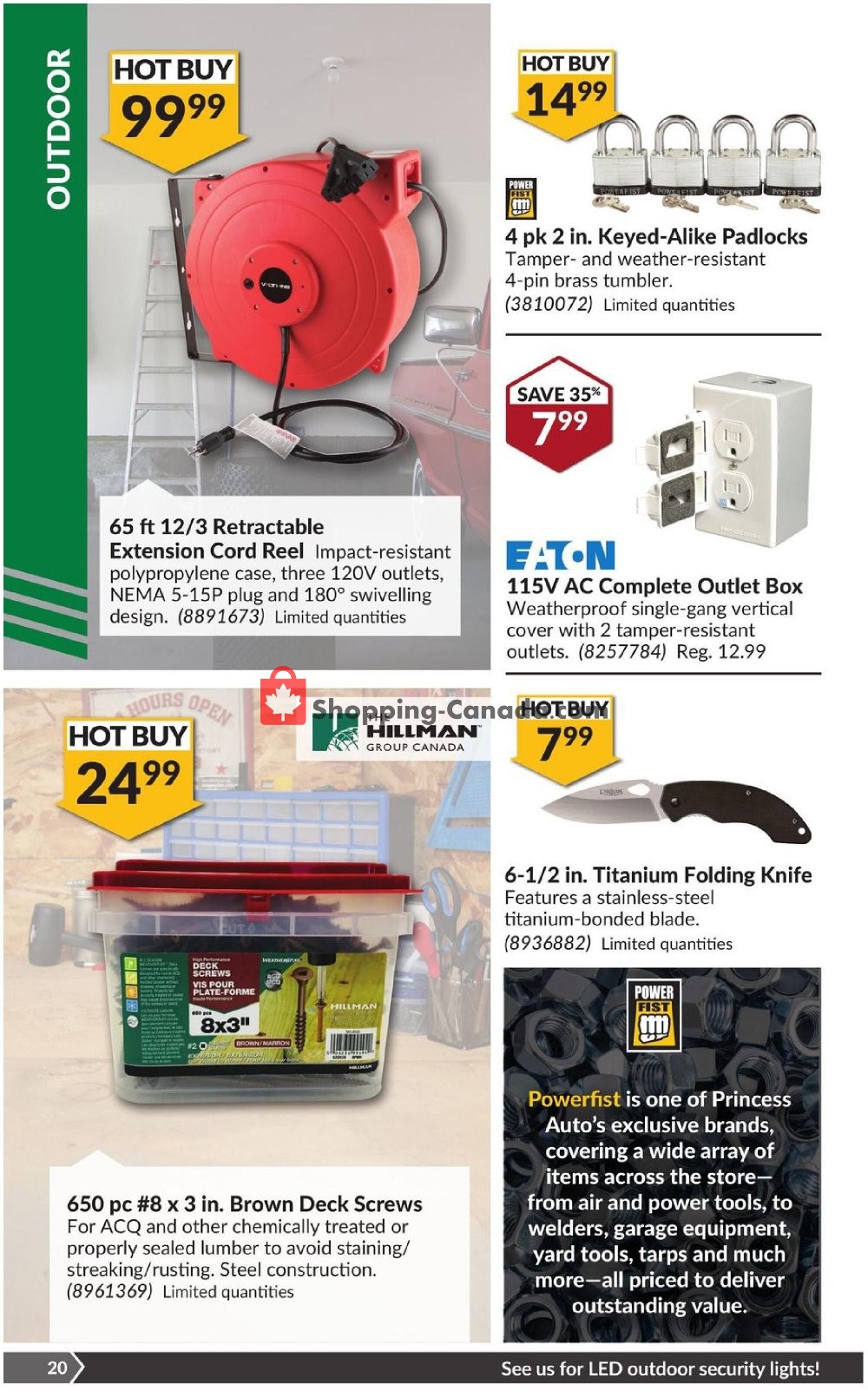 Princess Auto flyer from Tuesday September 29, 2020 to Wednesday November 11, 2020 - page 26