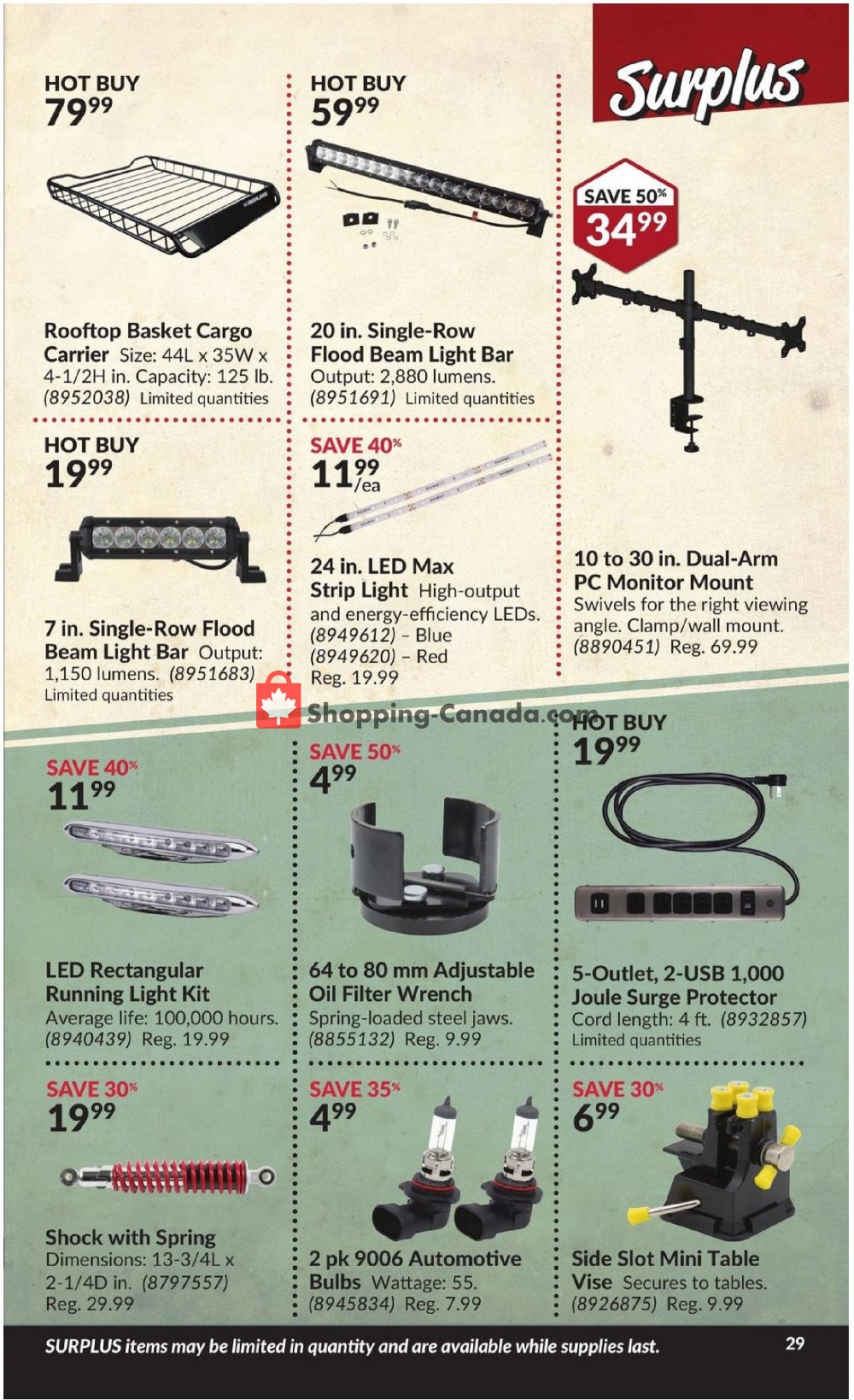 Princess Auto flyer from Tuesday September 29, 2020 to Wednesday November 11, 2020 - page 35