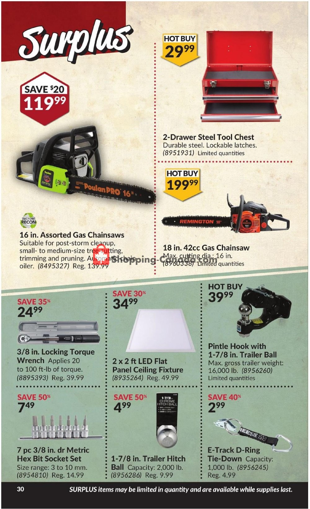 Princess Auto flyer from Tuesday September 29, 2020 to Wednesday November 11, 2020 - page 36