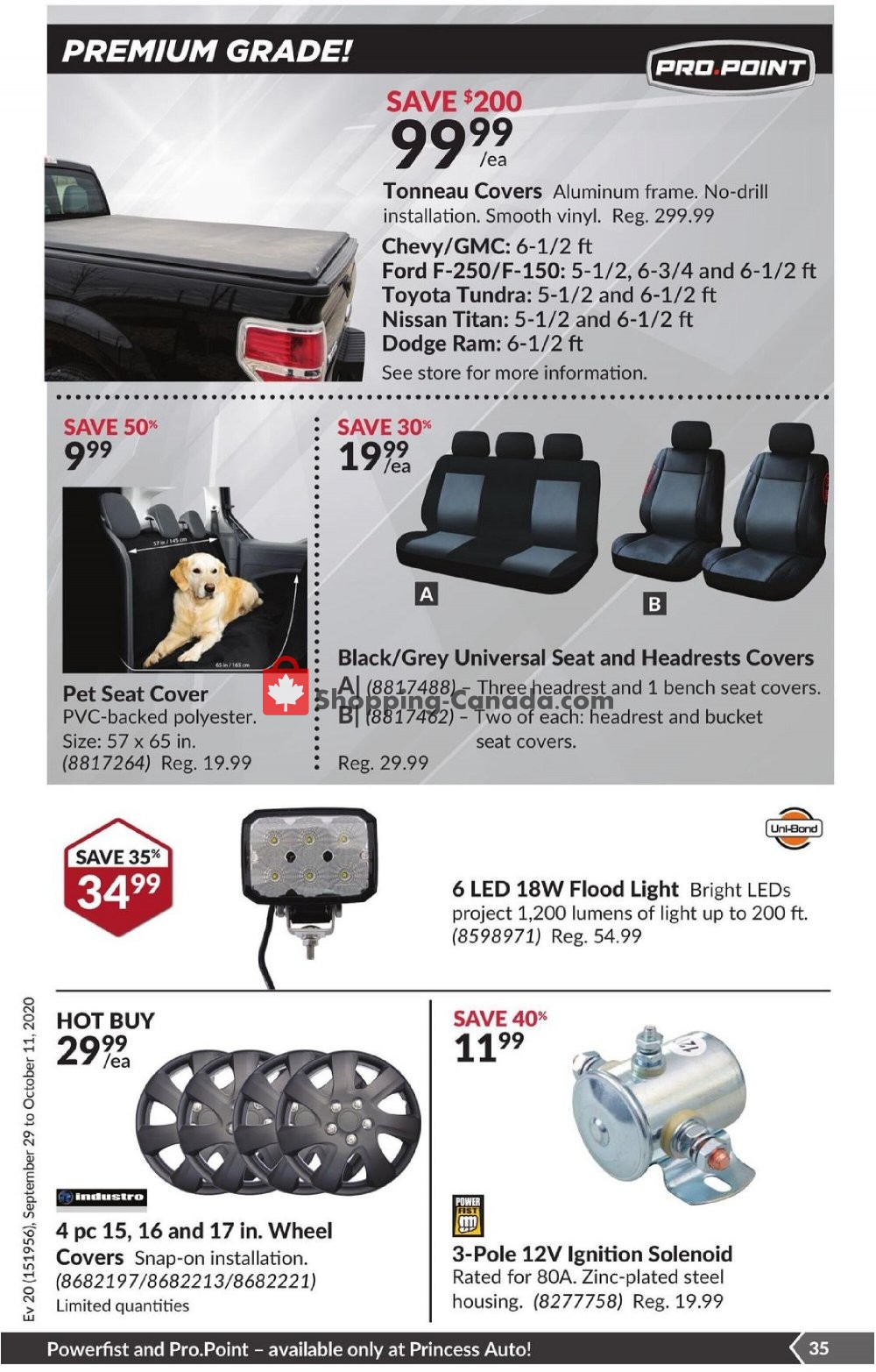 Princess Auto flyer from Tuesday September 29, 2020 to Wednesday November 11, 2020 - page 41
