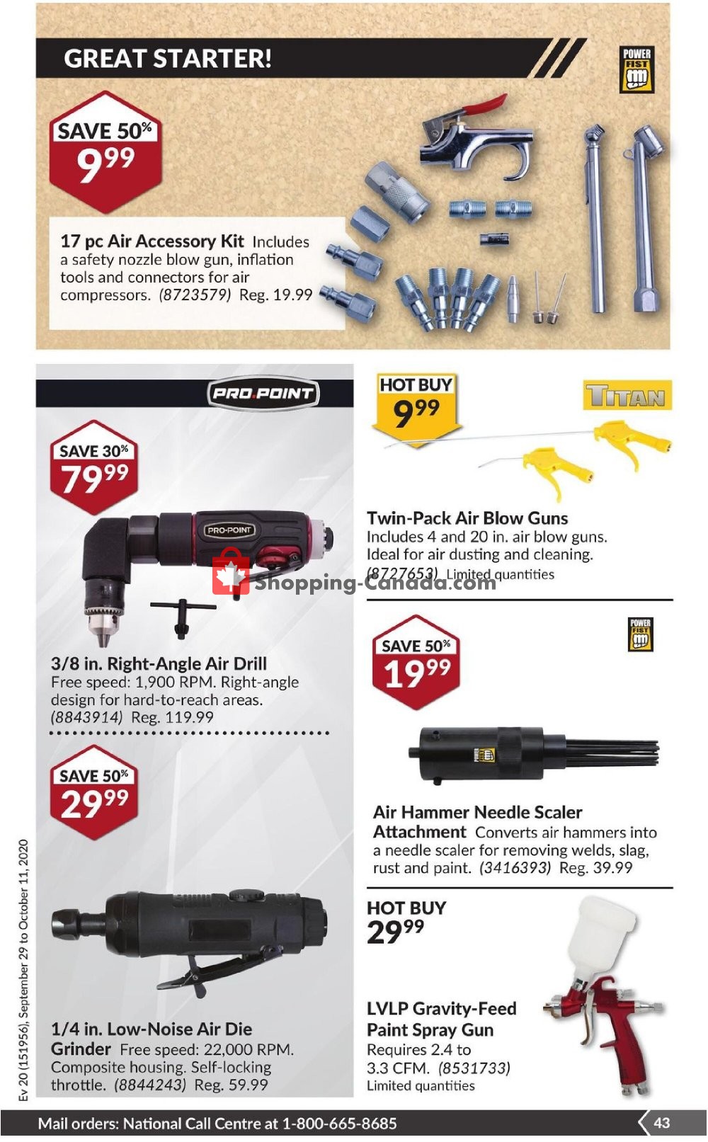Princess Auto flyer from Tuesday September 29, 2020 to Wednesday November 11, 2020 - page 49