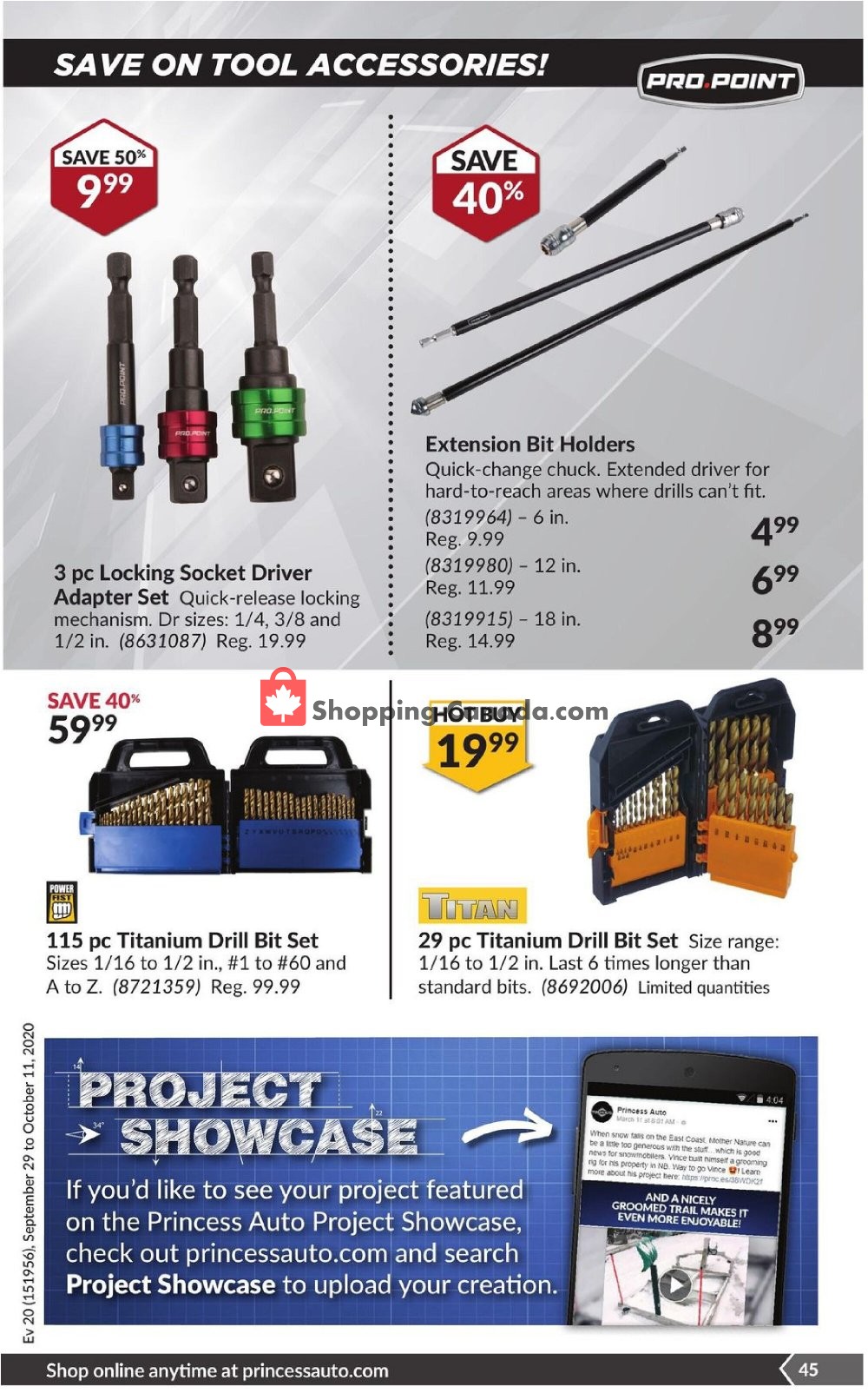 Princess Auto flyer from Tuesday September 29, 2020 to Wednesday November 11, 2020 - page 51