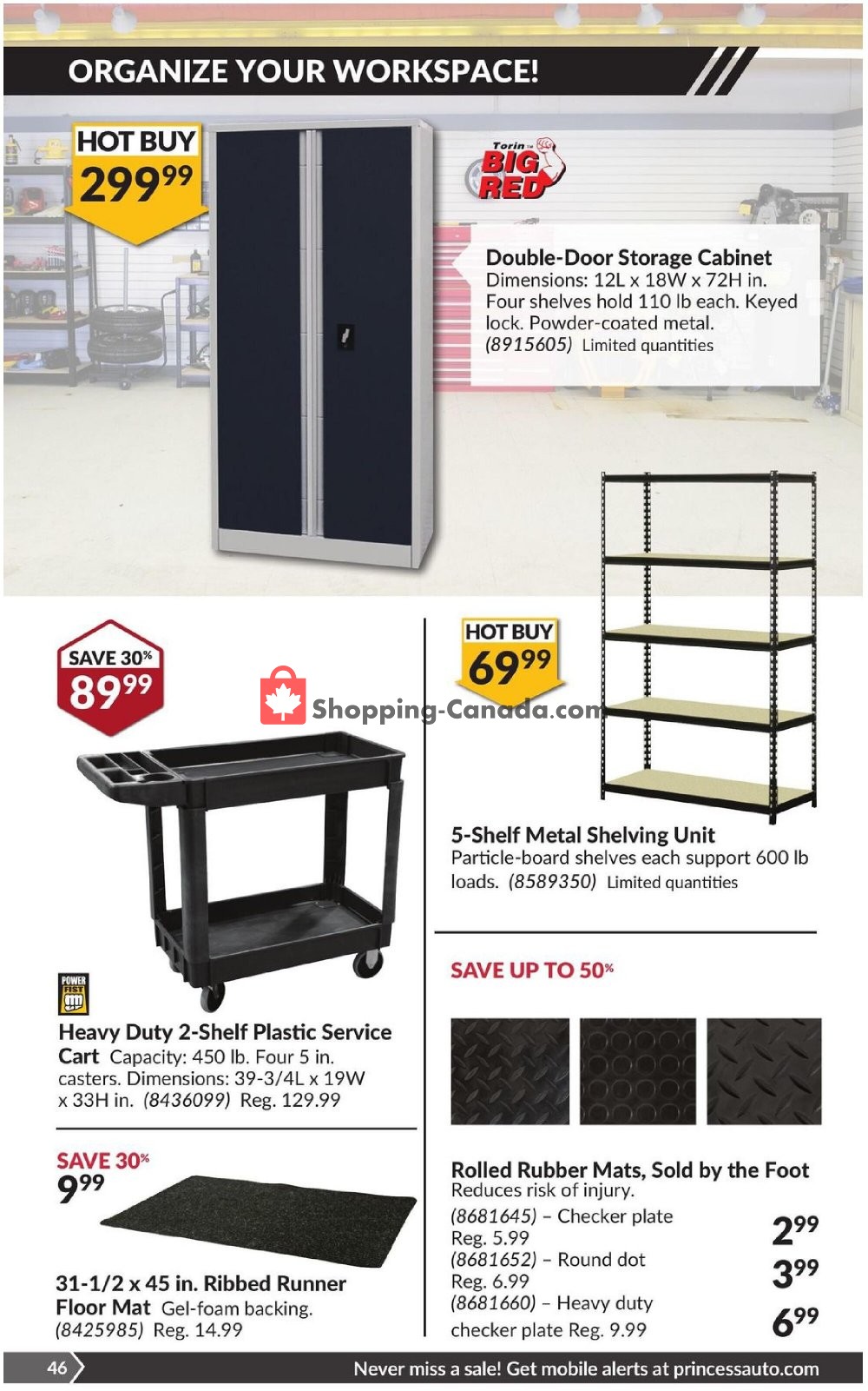 Princess Auto flyer from Tuesday September 29, 2020 to Wednesday November 11, 2020 - page 52