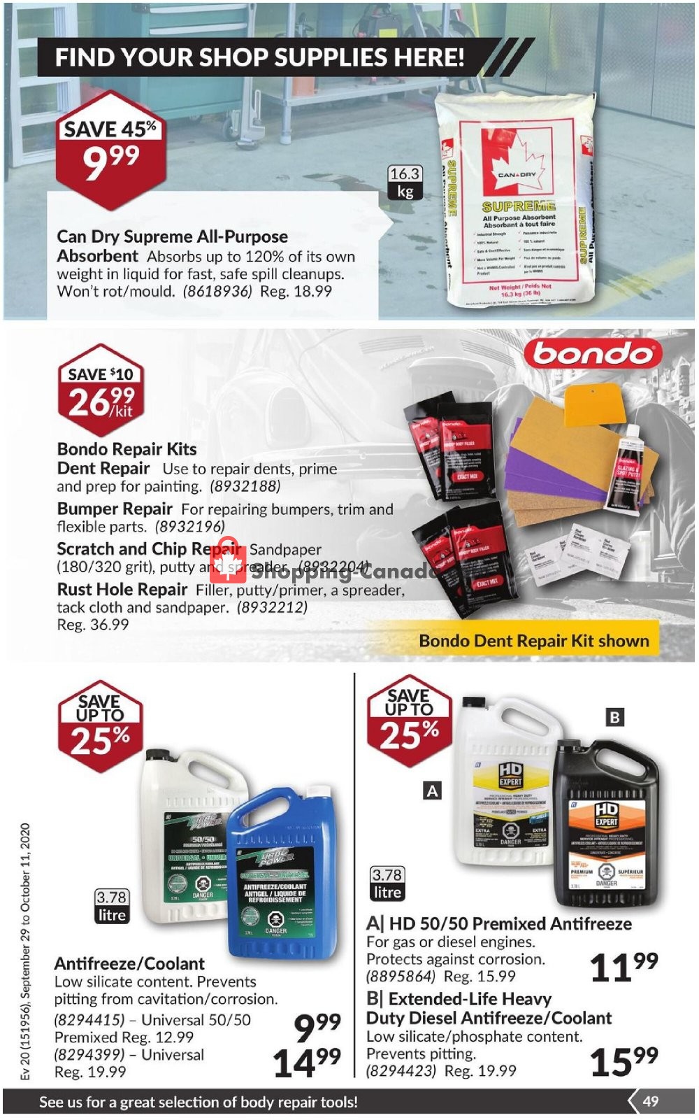 Princess Auto flyer from Tuesday September 29, 2020 to Wednesday November 11, 2020 - page 55