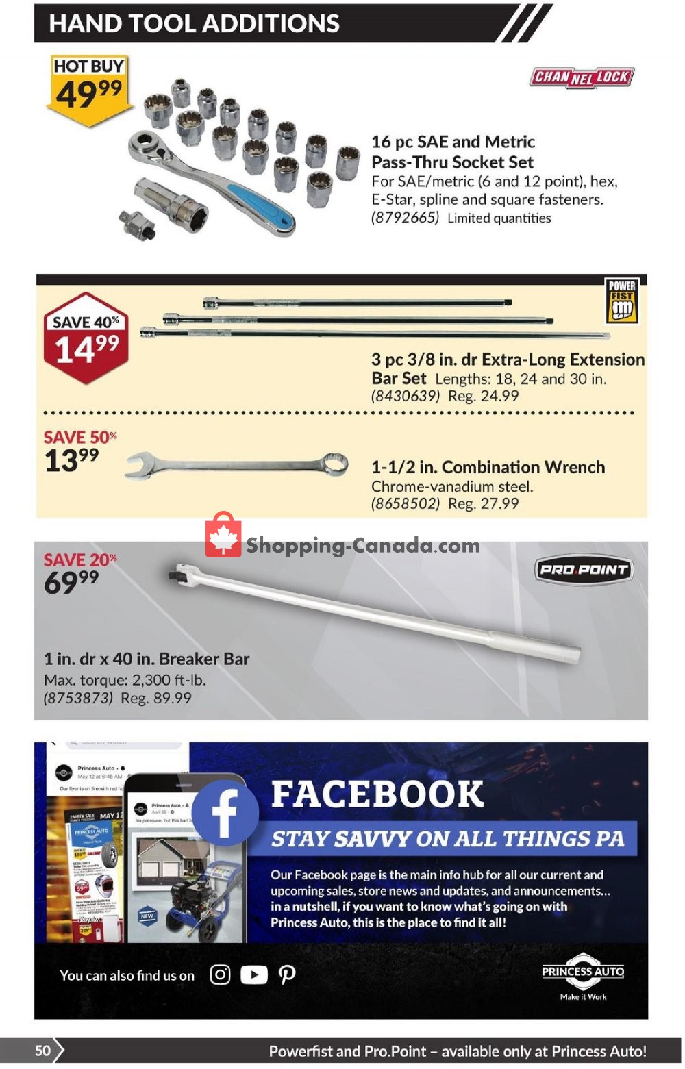 Princess Auto flyer from Tuesday September 29, 2020 to Wednesday November 11, 2020 - page 56