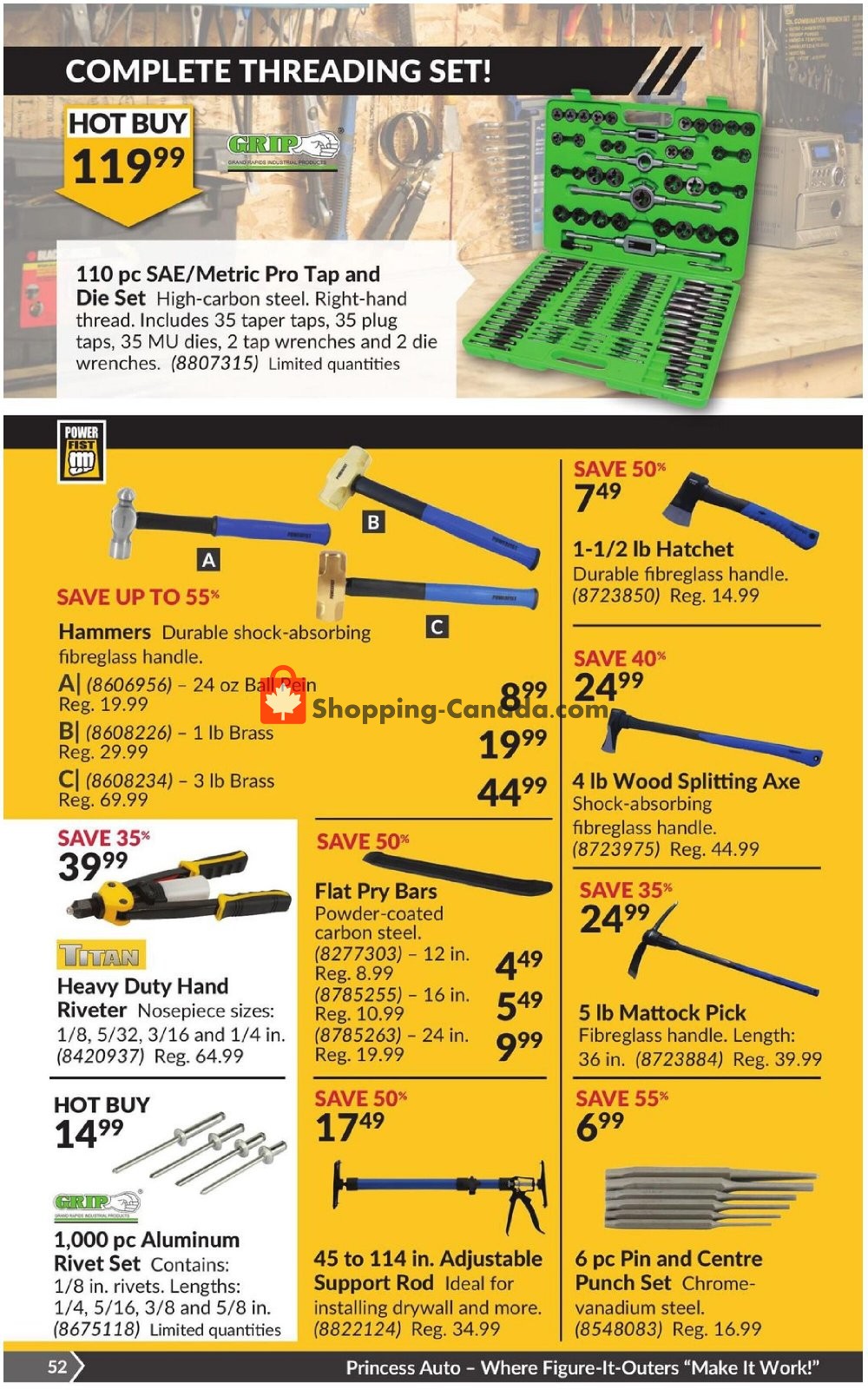 Princess Auto flyer from Tuesday September 29, 2020 to Wednesday November 11, 2020 - page 58