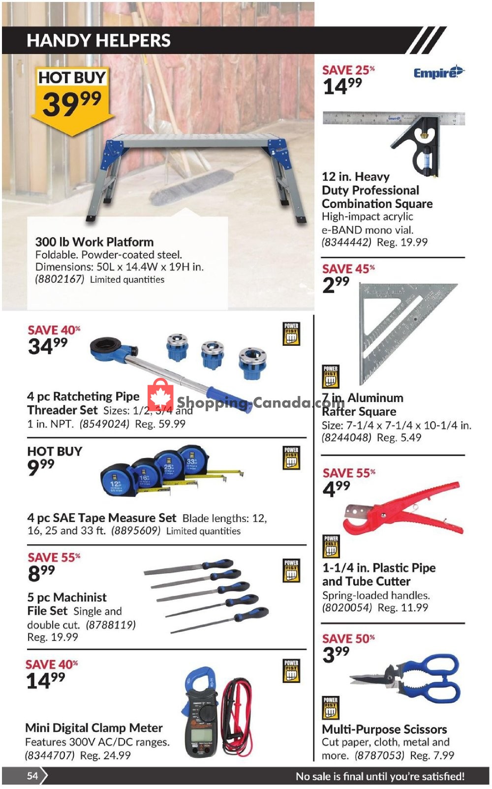 Princess Auto flyer from Tuesday September 29, 2020 to Wednesday November 11, 2020 - page 60