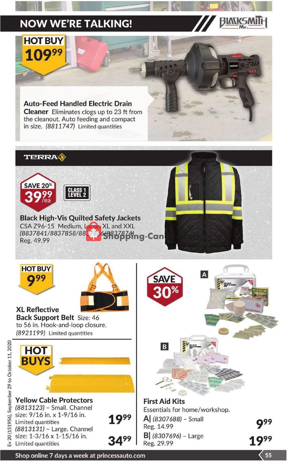 Princess Auto flyer from Tuesday September 29, 2020 to Wednesday November 11, 2020 - page 61
