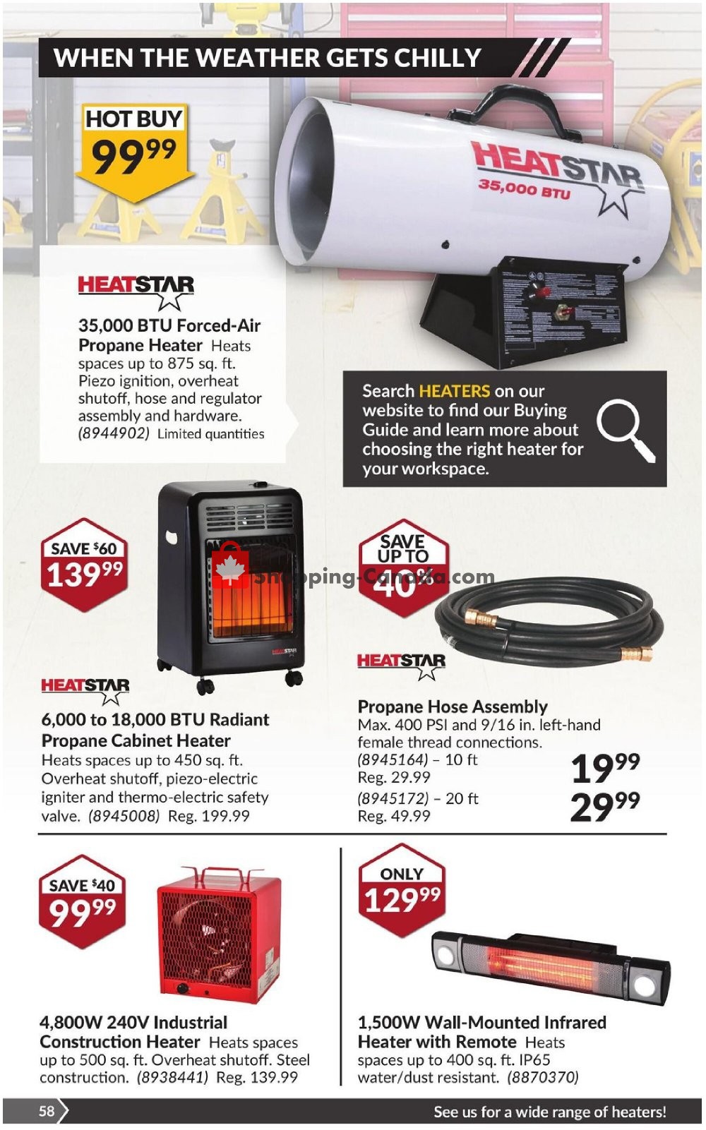 Princess Auto flyer from Tuesday September 29, 2020 to Wednesday November 11, 2020 - page 64