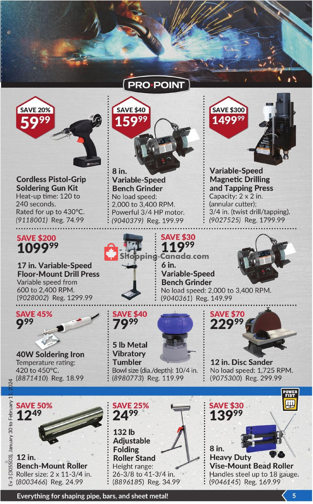 Princess Auto flyer from Tuesday January 30, 2024 to Sunday February 11, 2024 - page 10