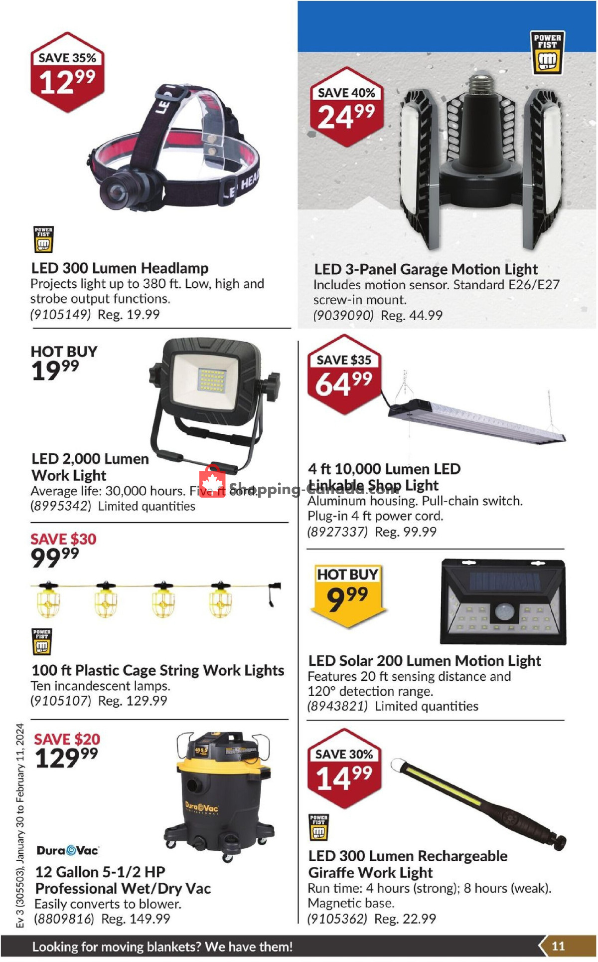 Princess Auto flyer from Tuesday January 30, 2024 to Sunday February 11, 2024 - page 16