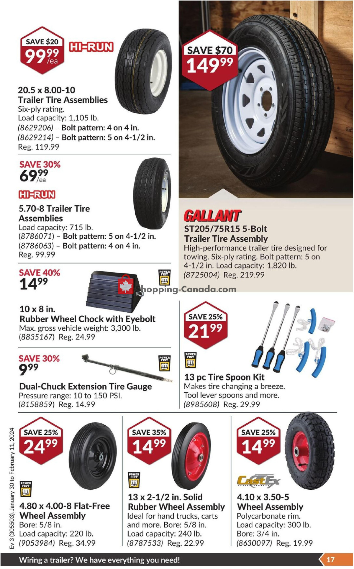 Princess Auto flyer from Tuesday January 30, 2024 to Sunday February 11, 2024 - page 22